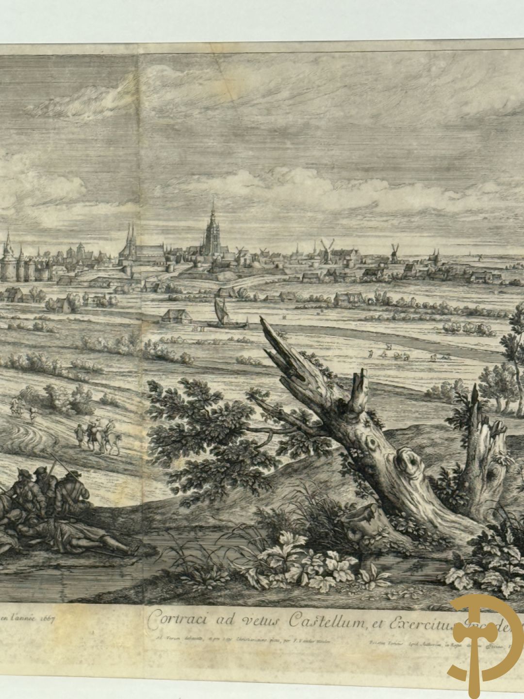 BAUDEWIJNS F. getekend (sculpteur) 