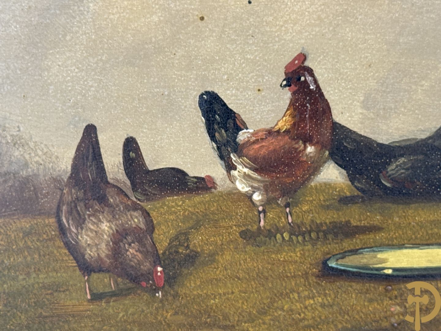 Onleesbaar getekend rechts onder 