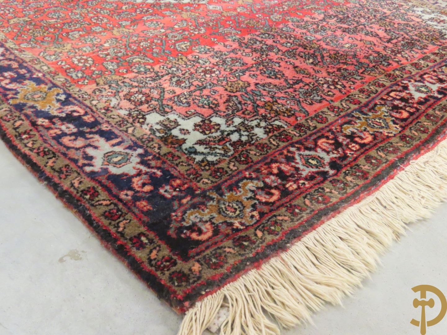 Perzisch handgeknoopt tapijt Senneh + Oosters handgeknoopt Bidjar + Oosters handgeknoopt tapijt Senneh