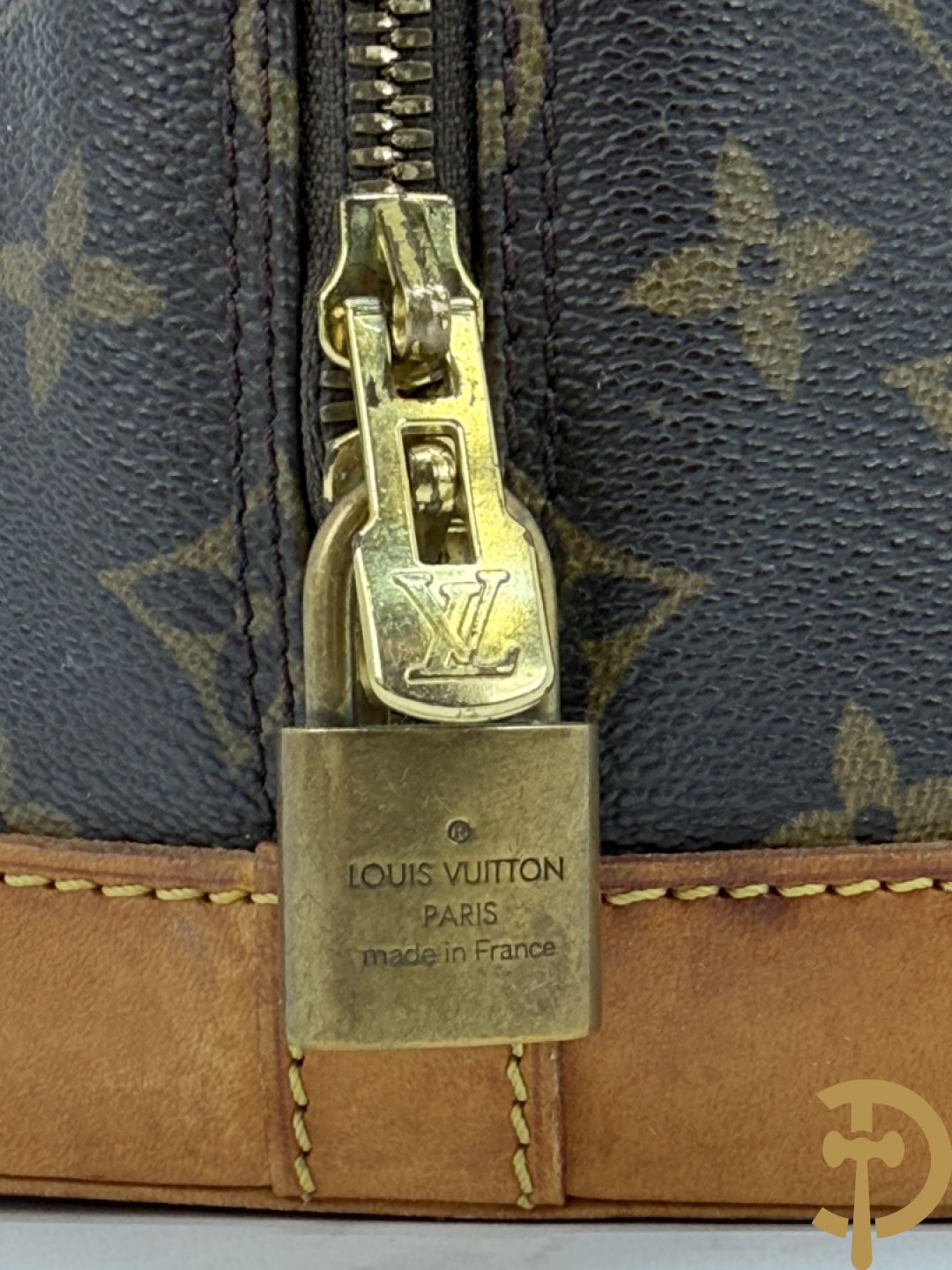 Lederen dameshandtas Louis Vuitton