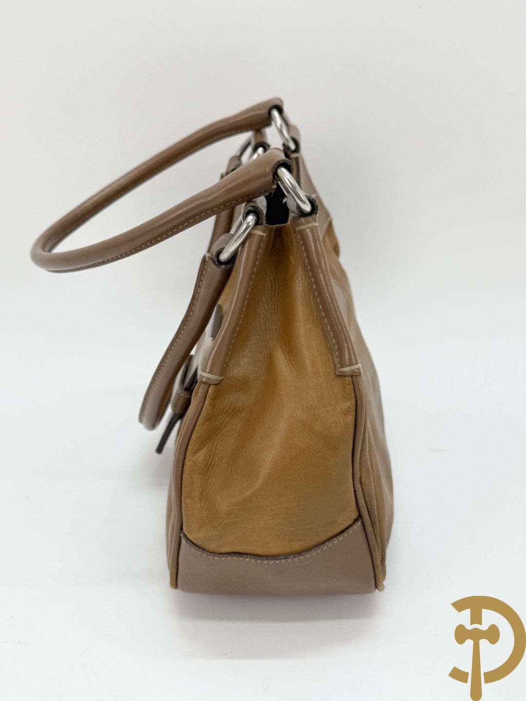 Vintage handtas Prada met bijhorende stofzak