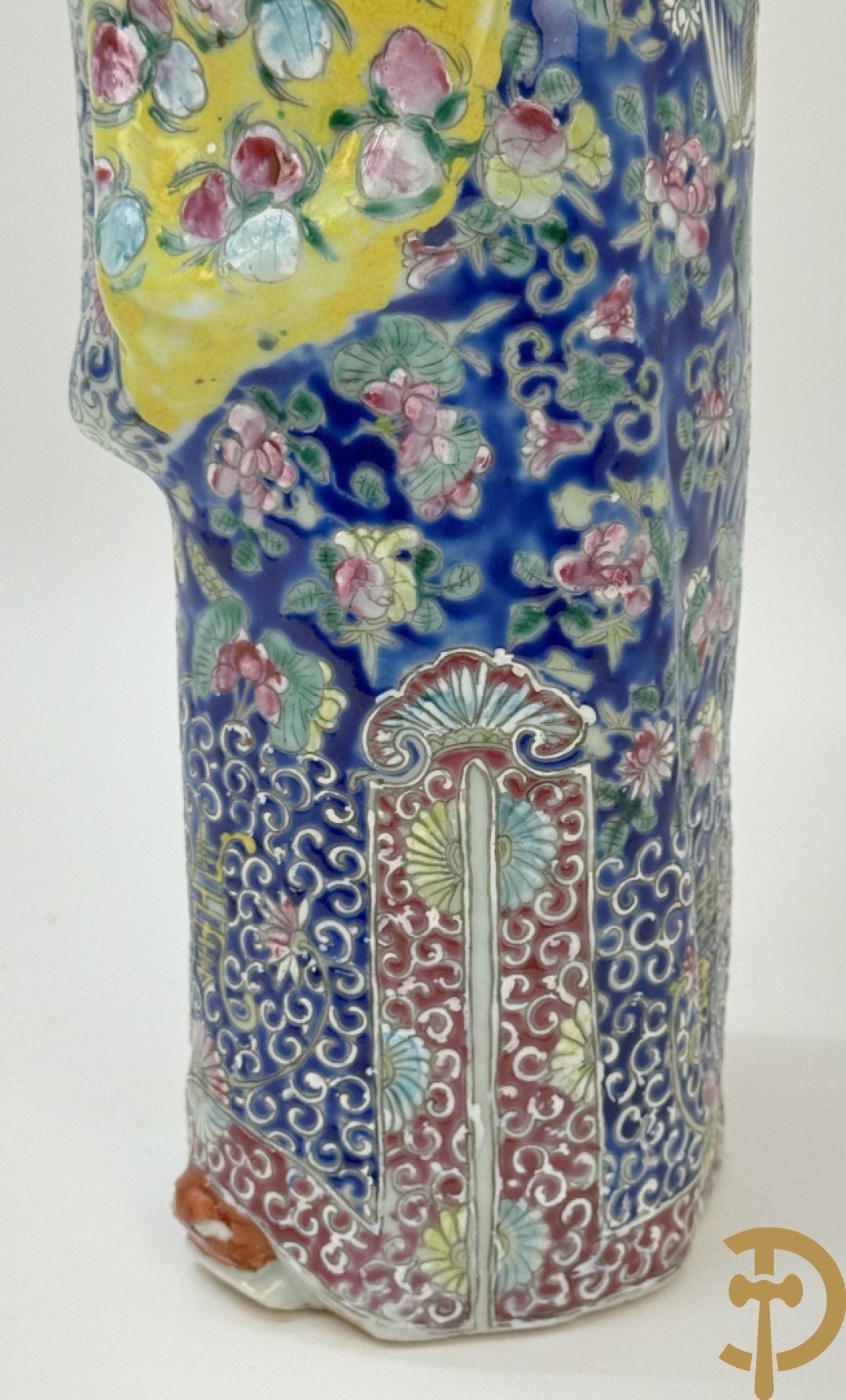 Chinese porseleinen handgekleurde wijsgeer