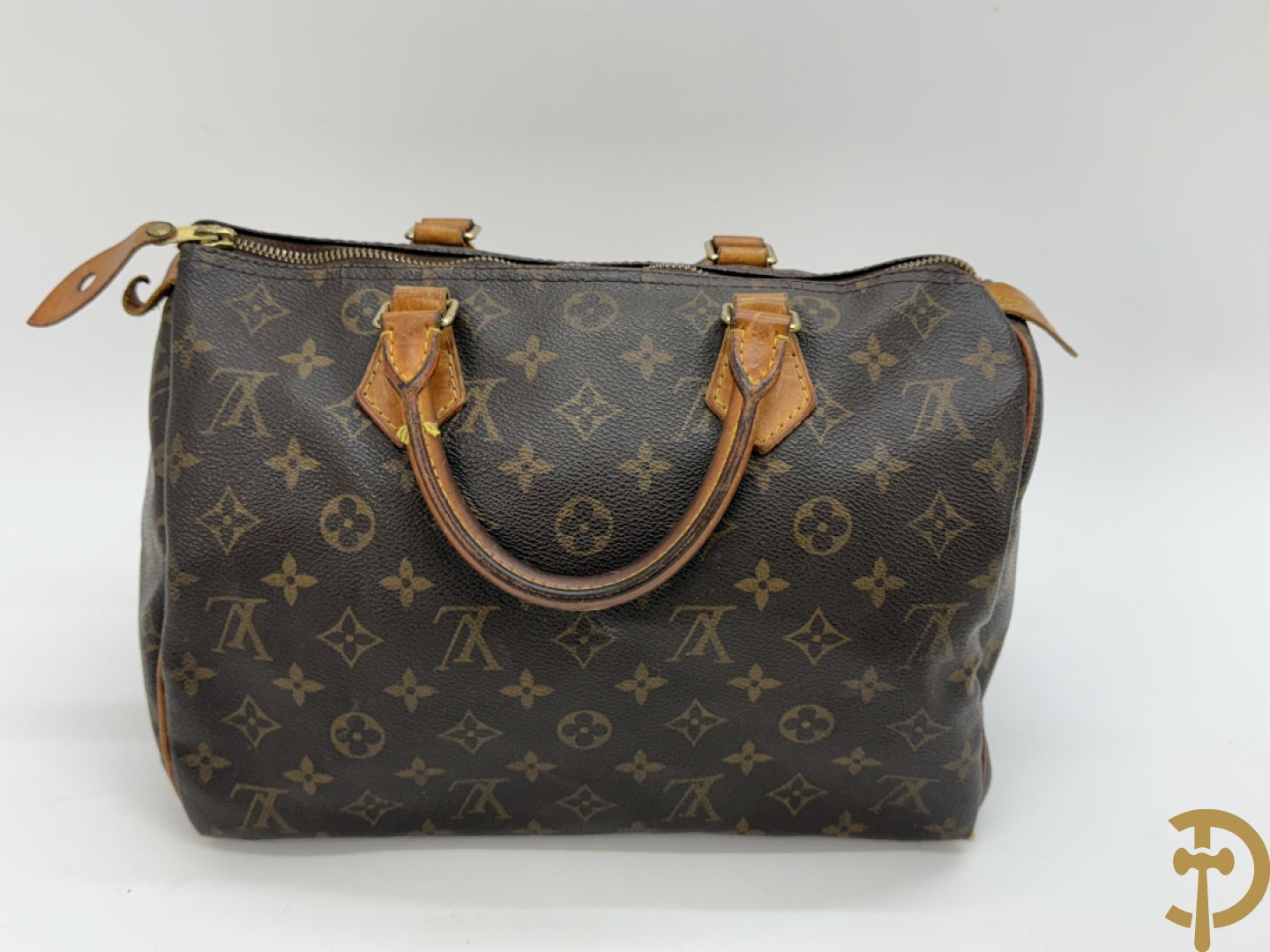 Kleine speedybag Louis Vuitton, binnenin gemerkt TH 0948
