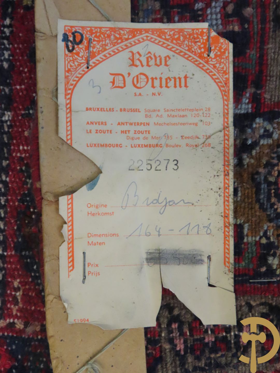 Perzisch handgeknoopt tapijt Senneh + Oosters handgeknoopt Bidjar + Oosters handgeknoopt tapijt Senneh