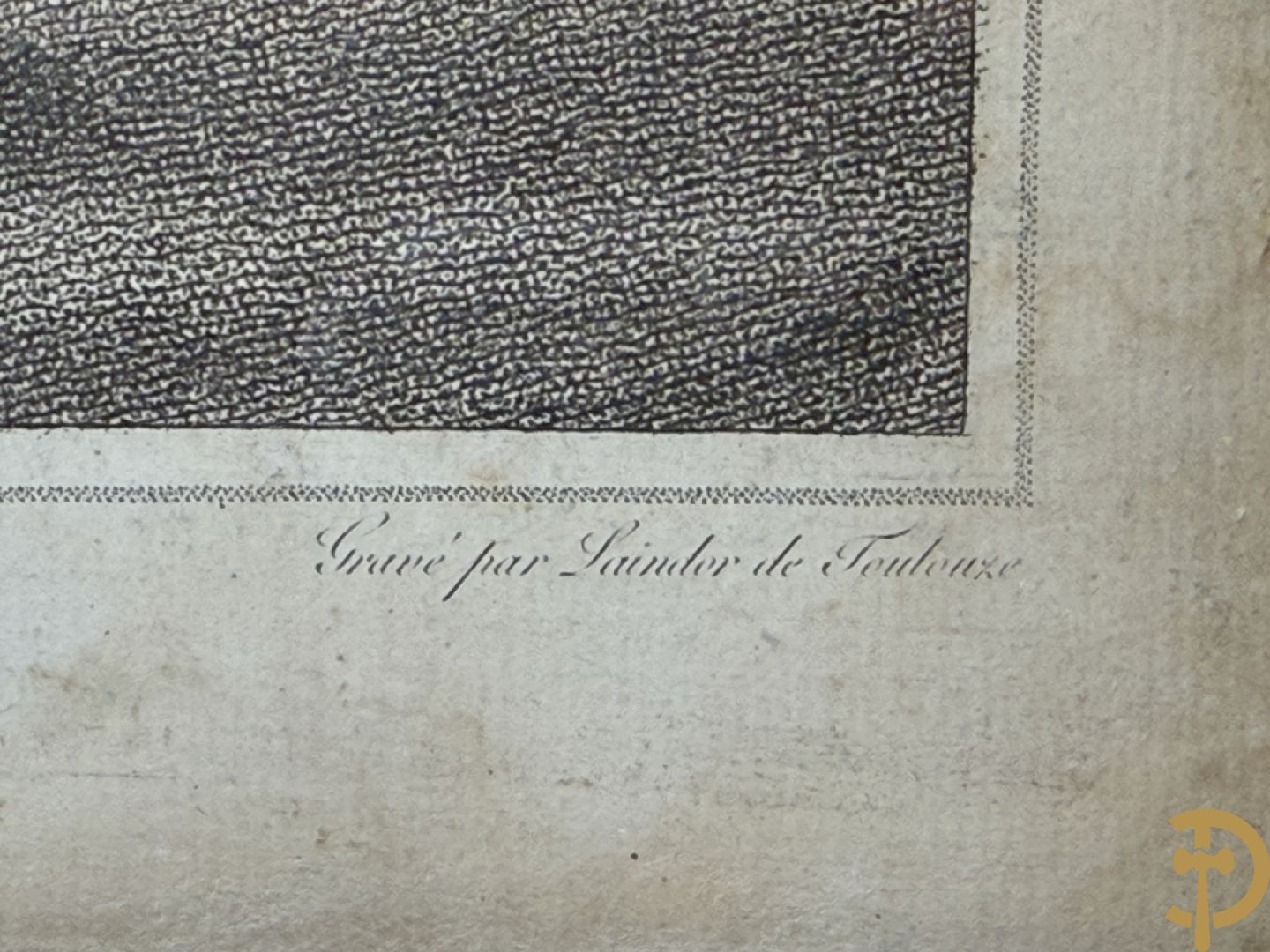 Zes oude gravures met kinderthema