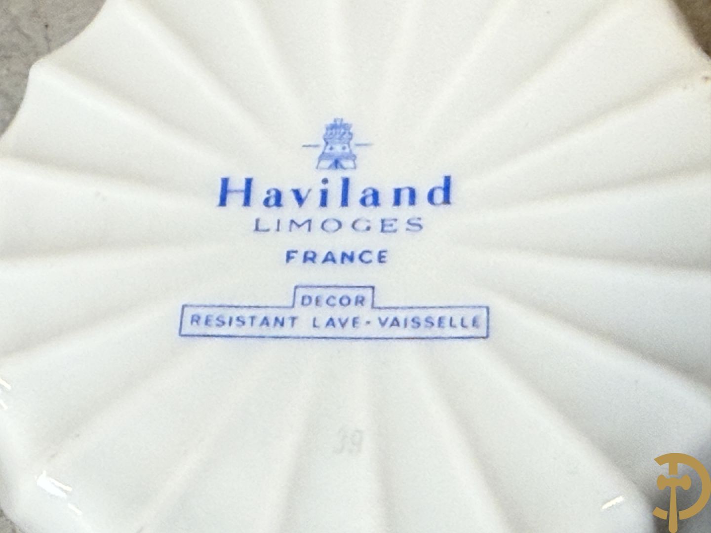 Porseleinen eet- (12-delig) en koffieservies (24- delig), Bernard Aud Limoges + porseleinen koffieservies, Haviland Limoges