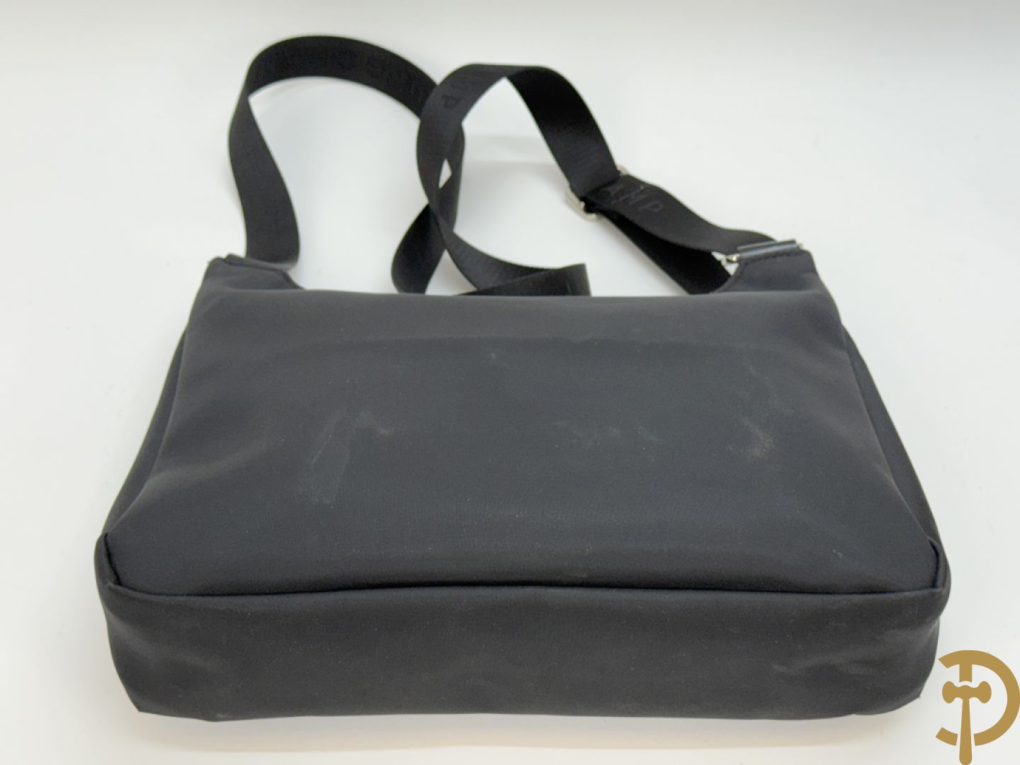 Lederen handtas Longchamp + 2 nylon handtassen Longchamp
