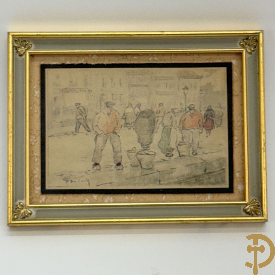 DE COCK F. getekend (Frans) 