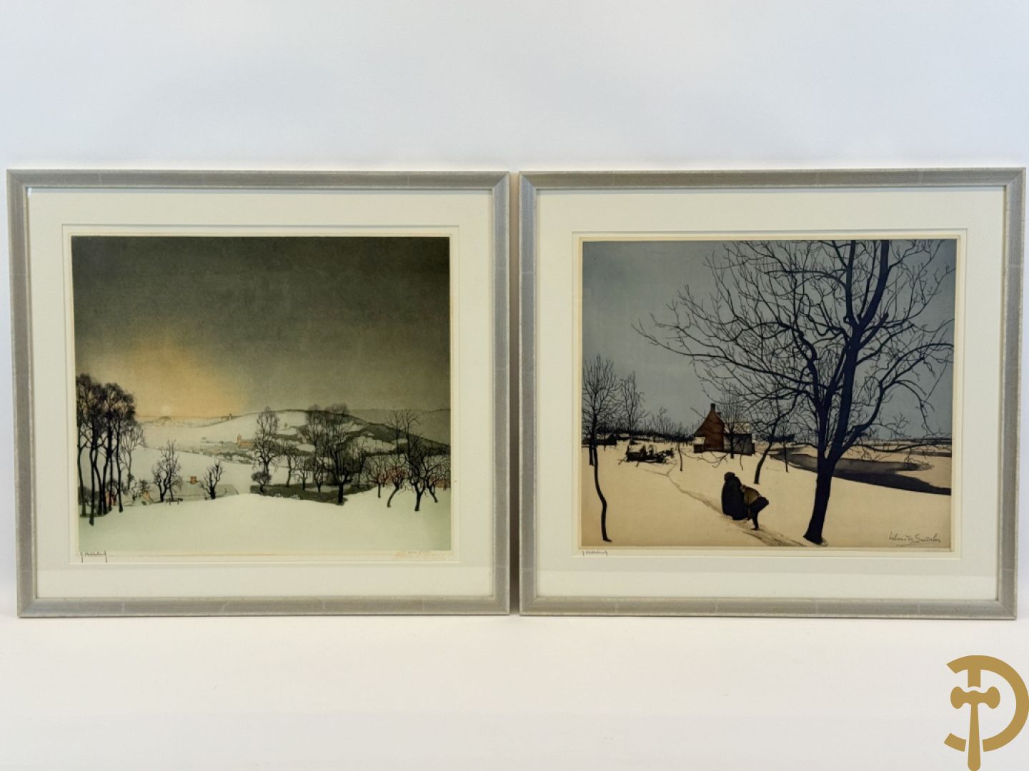 DE SAEDELEER Valerius in de plaat getekend 