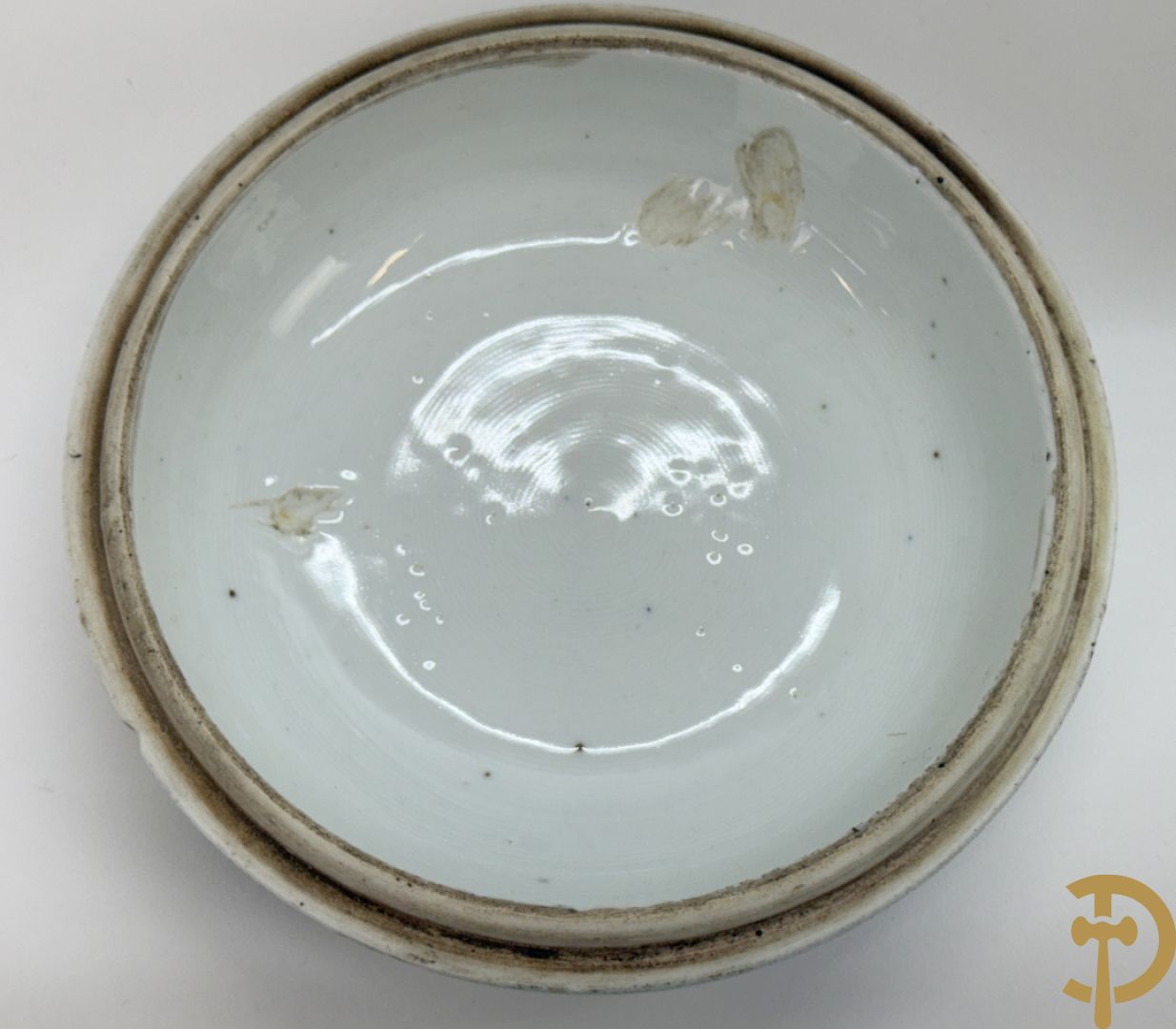 Paar blauw/witte Chinese gemberpotten