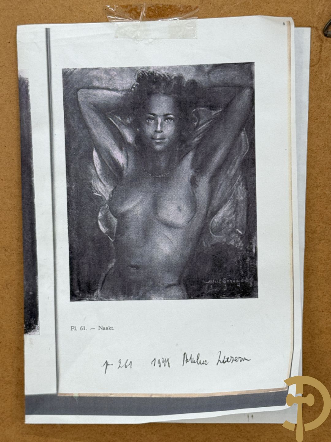 SERVAES Albert getekend 1948 