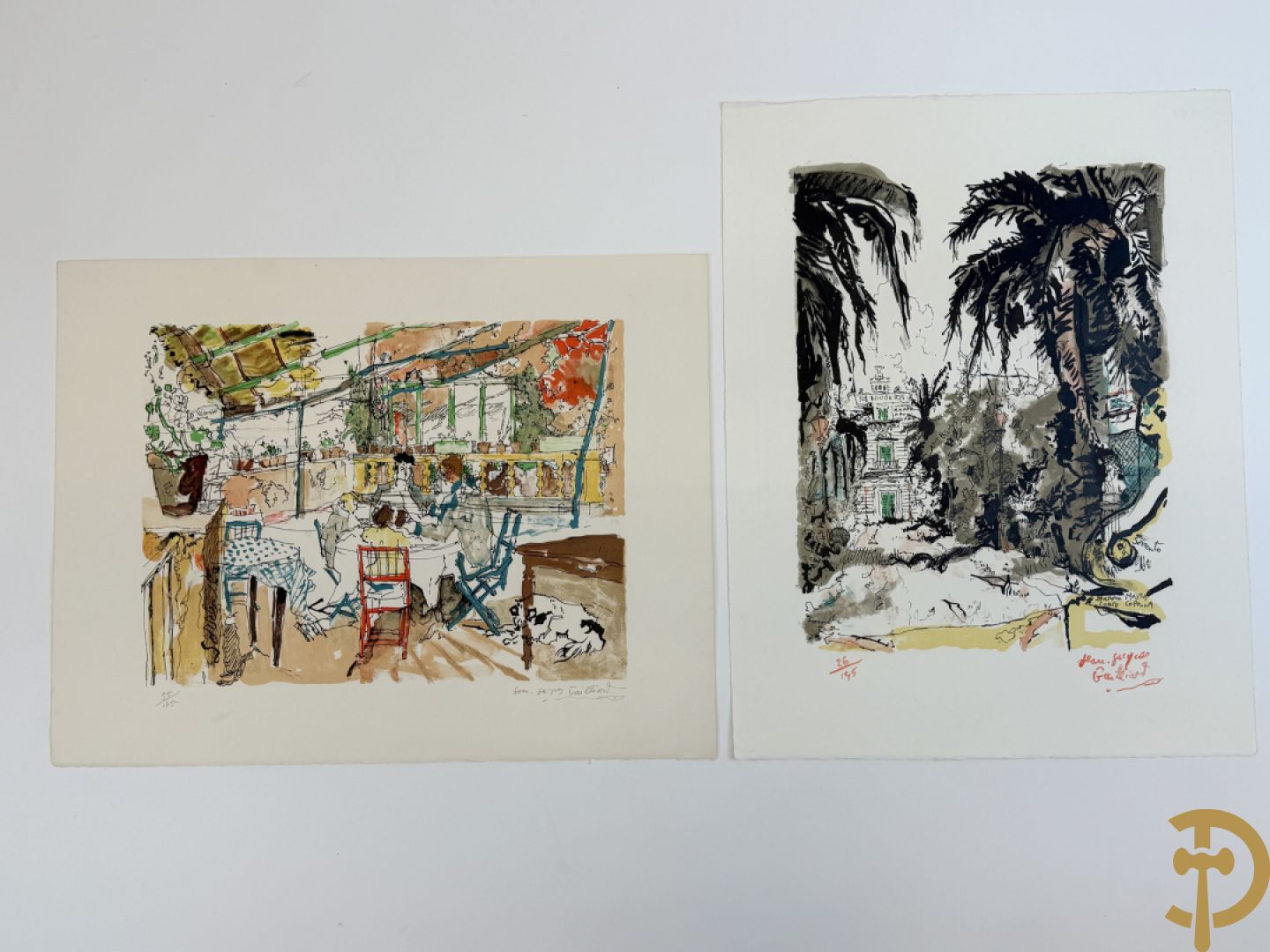 GAILLIARD Jean Jacques getekend 