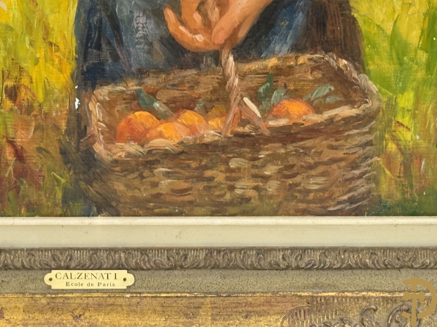 CALZENATI A. getekend 