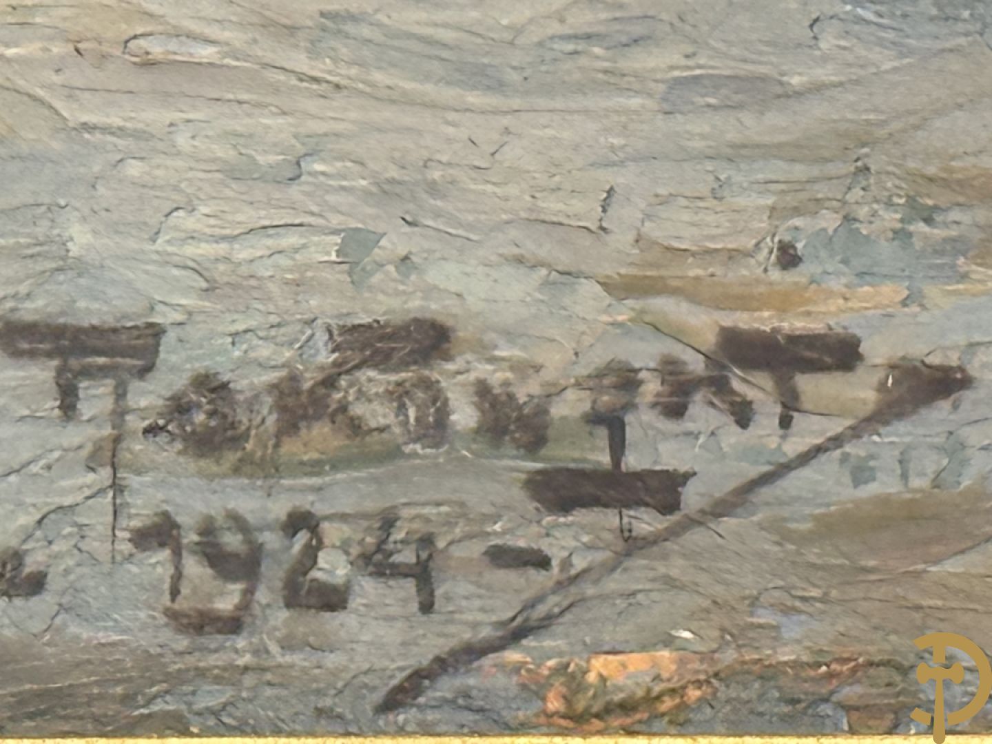 DE ROKONAKT M. getekend Oostende 1924 