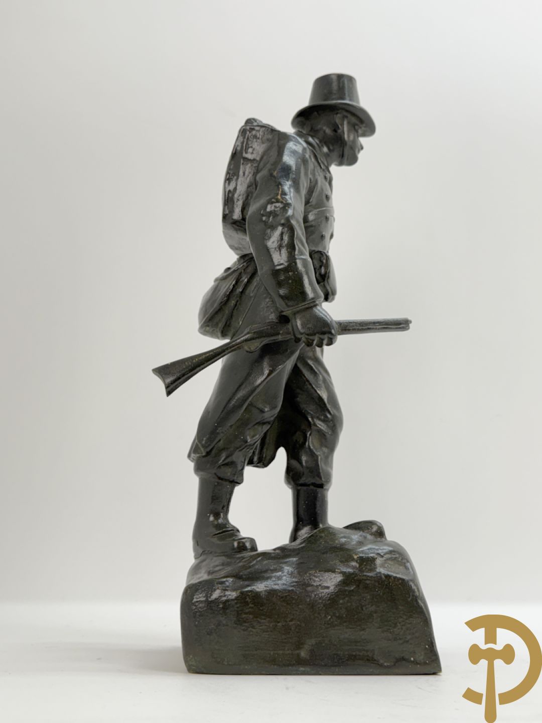 DELCORTE J. getekend - Rue du Frondispisce 43 Bruxelles 