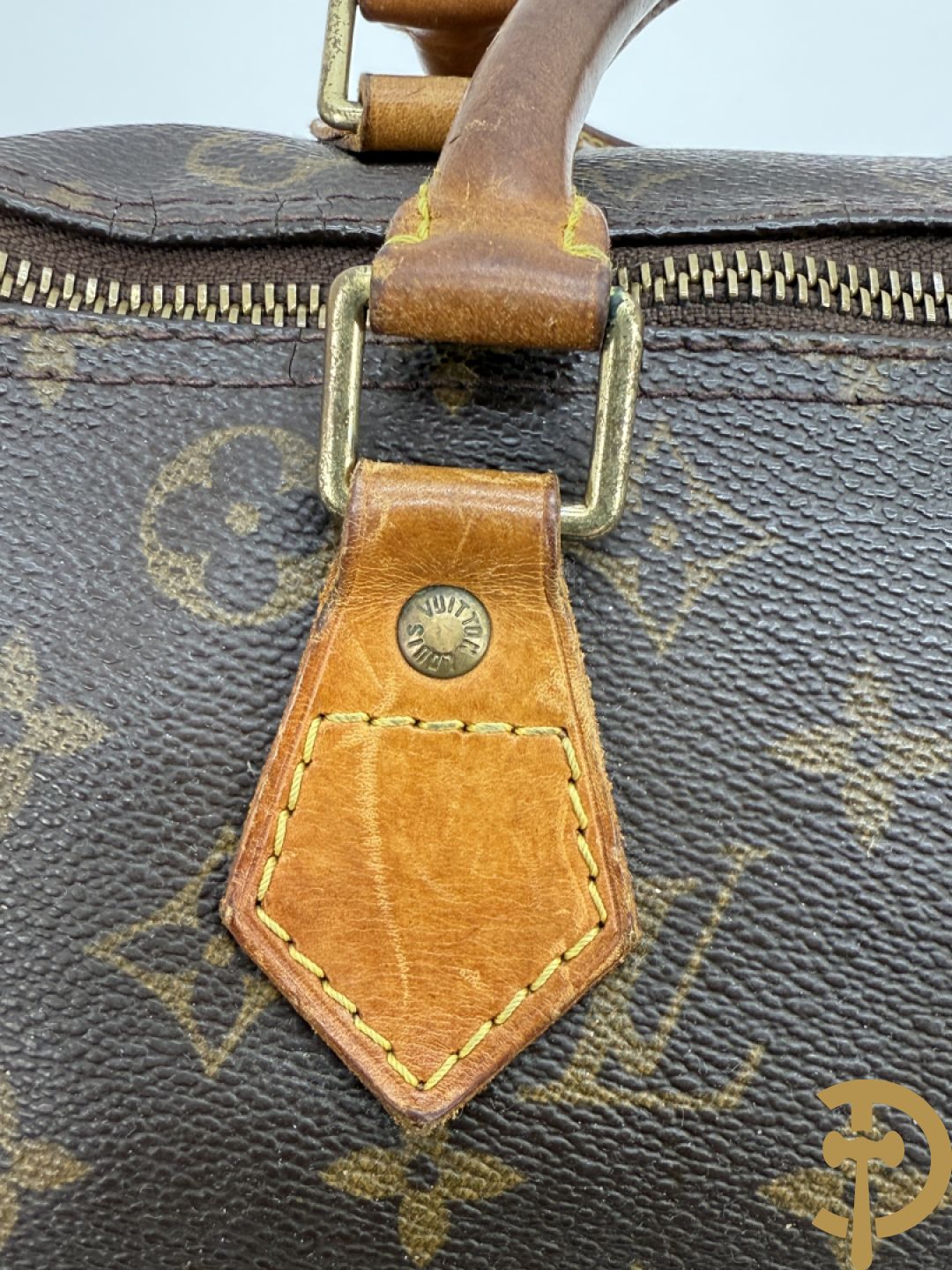 Kleine speedybag Louis Vuitton, binnenin gemerkt TH 0948