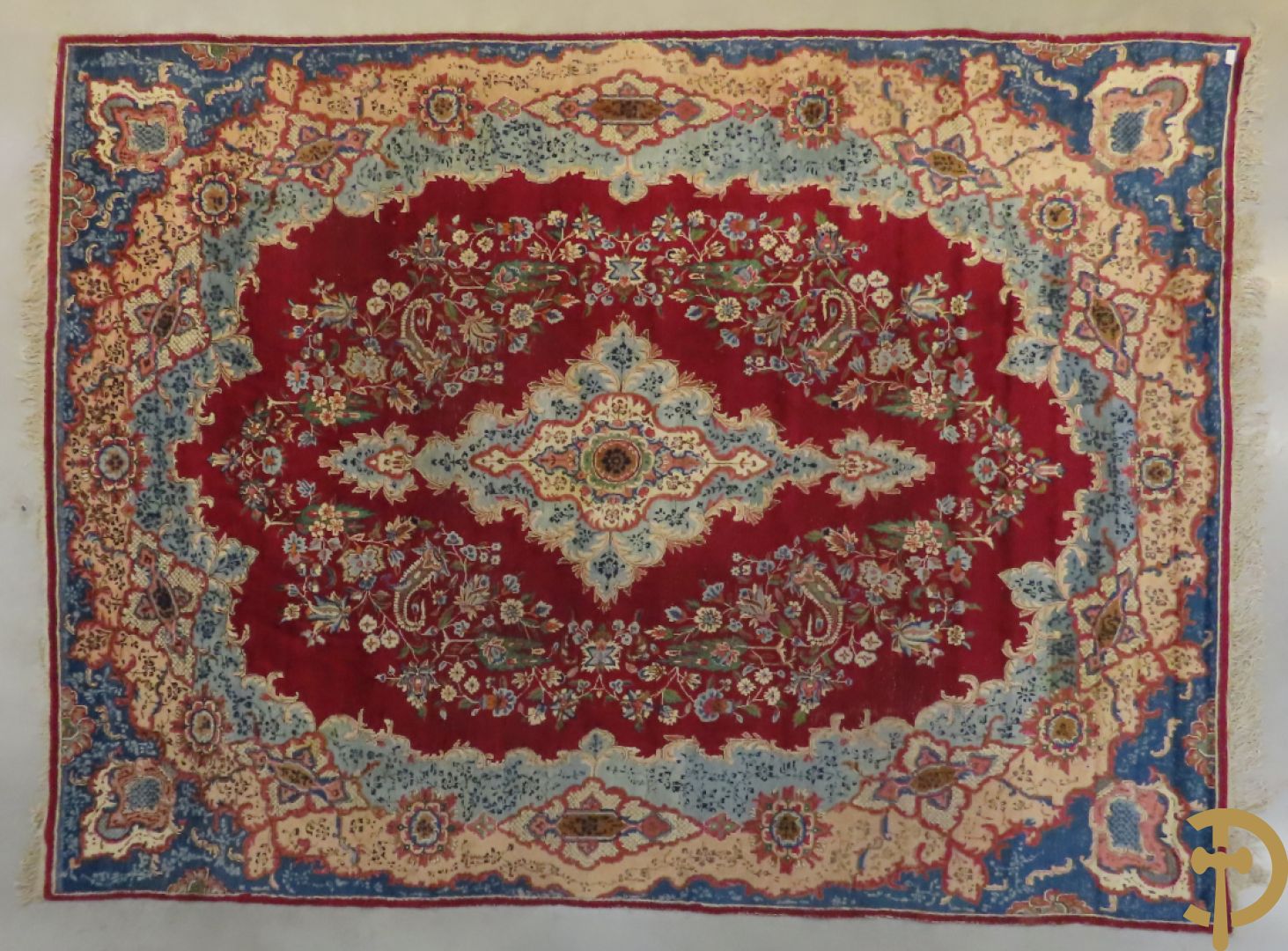 Oosters handgeknoopt tapijt Kirman Royal