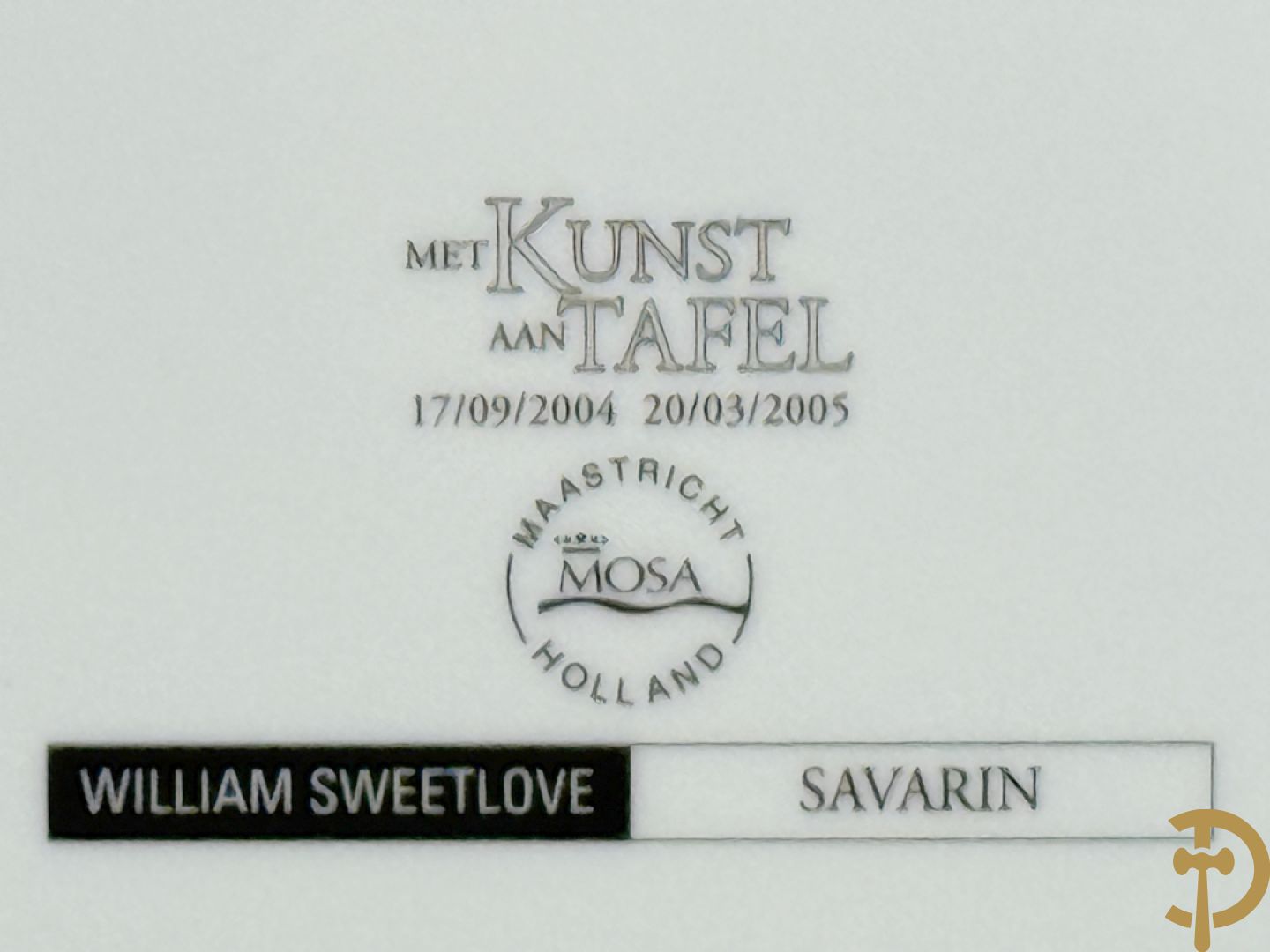 SWEETLOVE William getekend 