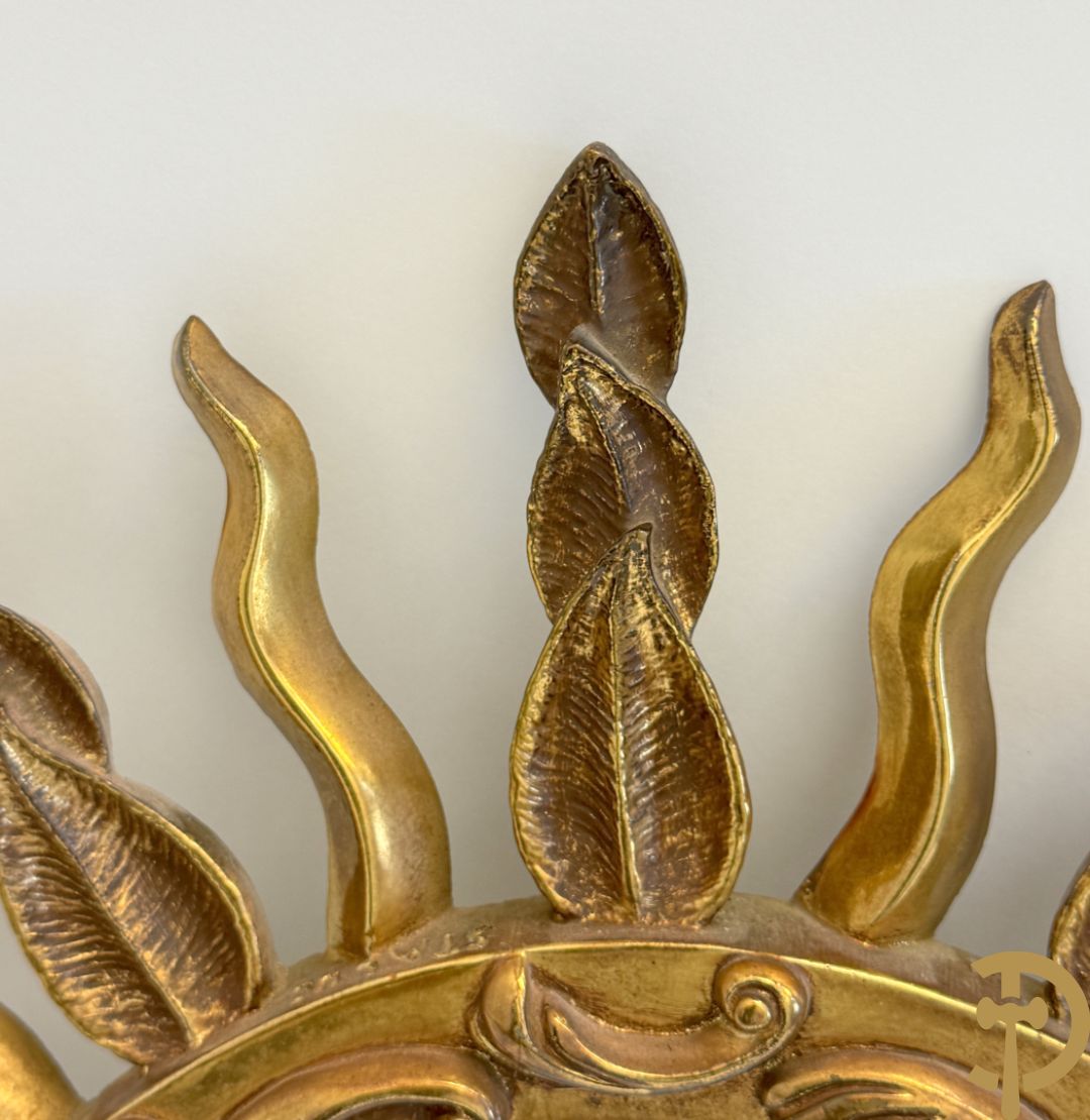 Vintage zonnestraalspiegel, Staluc gemerkt