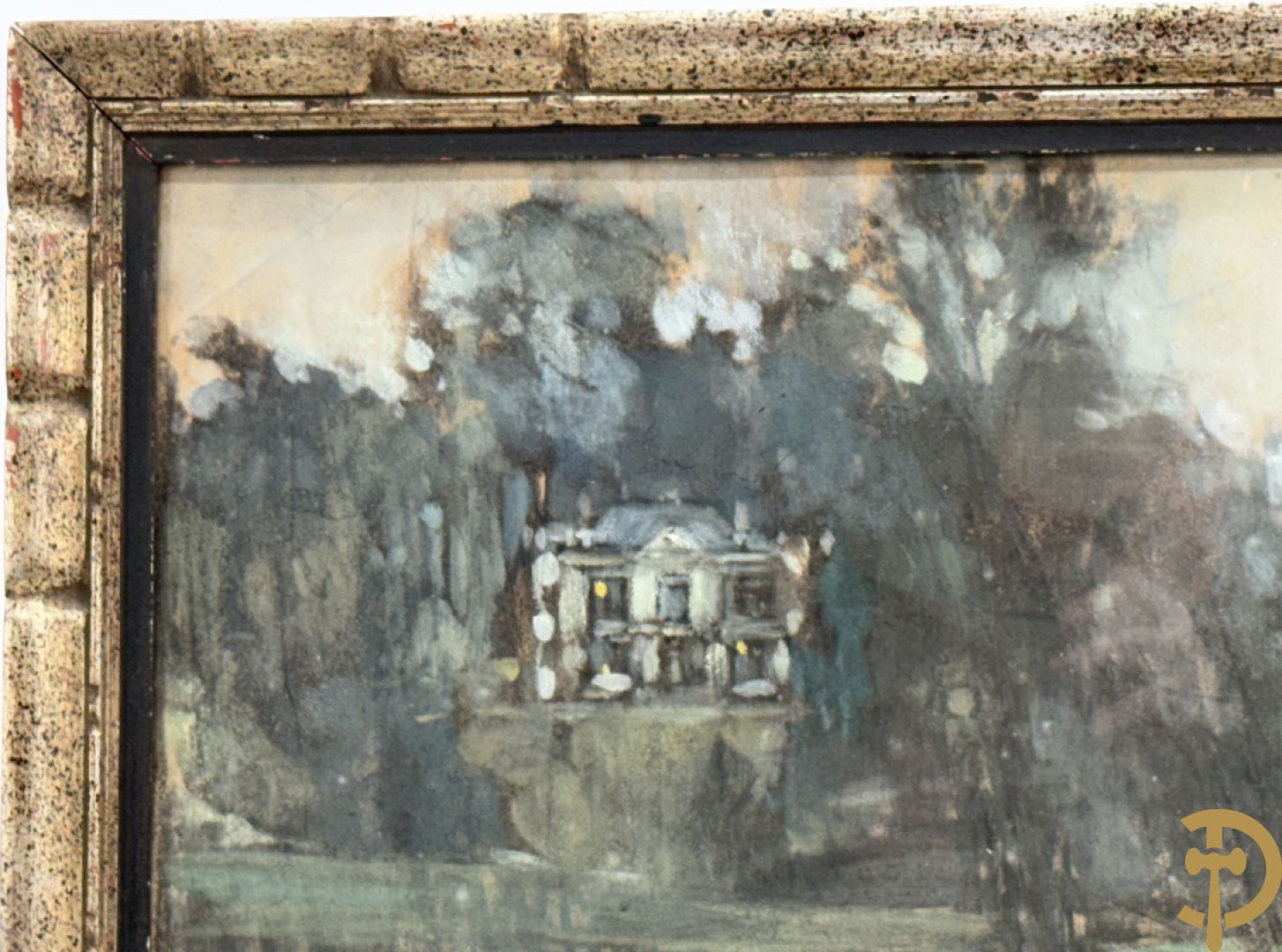 VAN HOLST G. getekend 