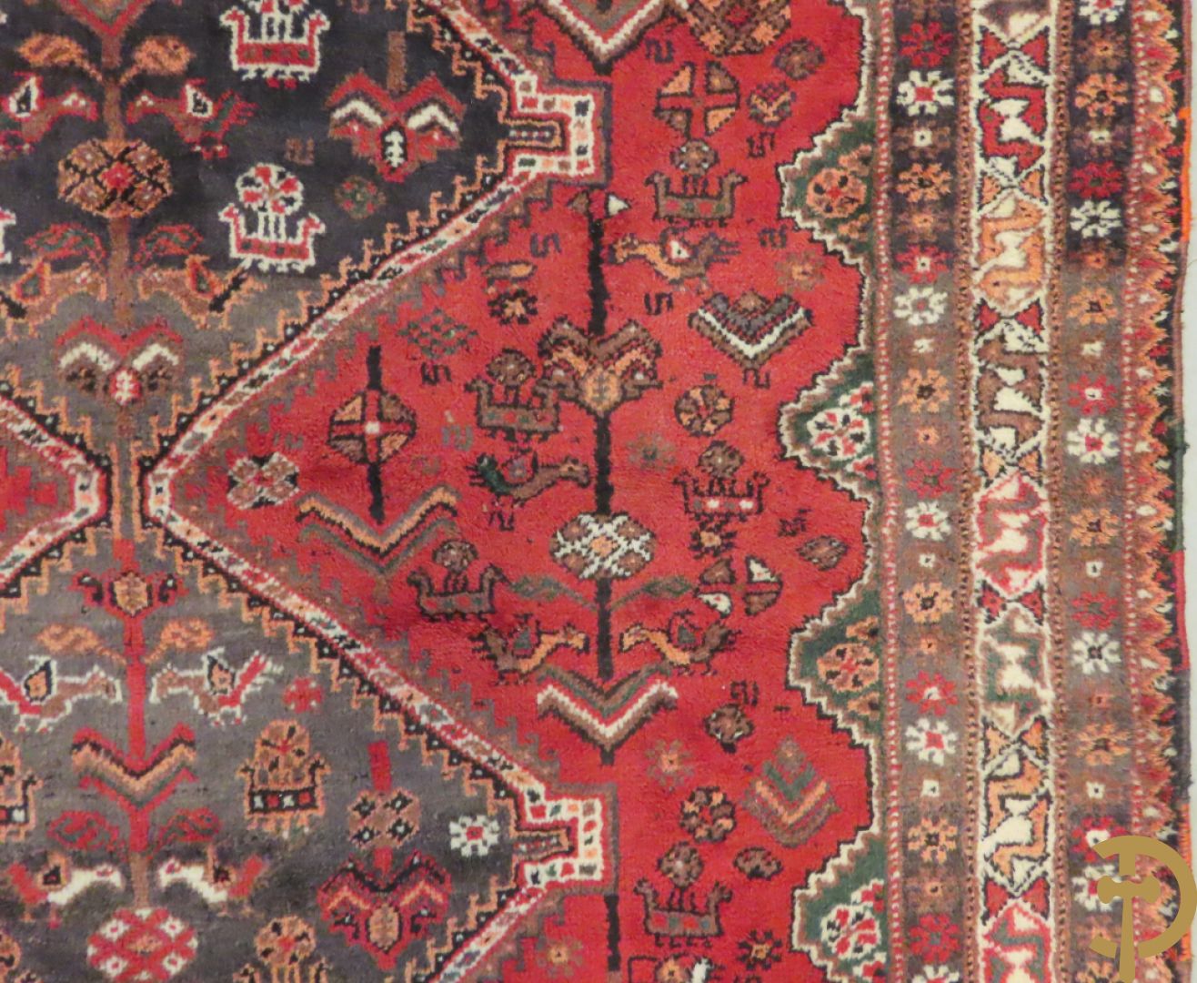 Oosters handgeknoopt tapijt Shiraz