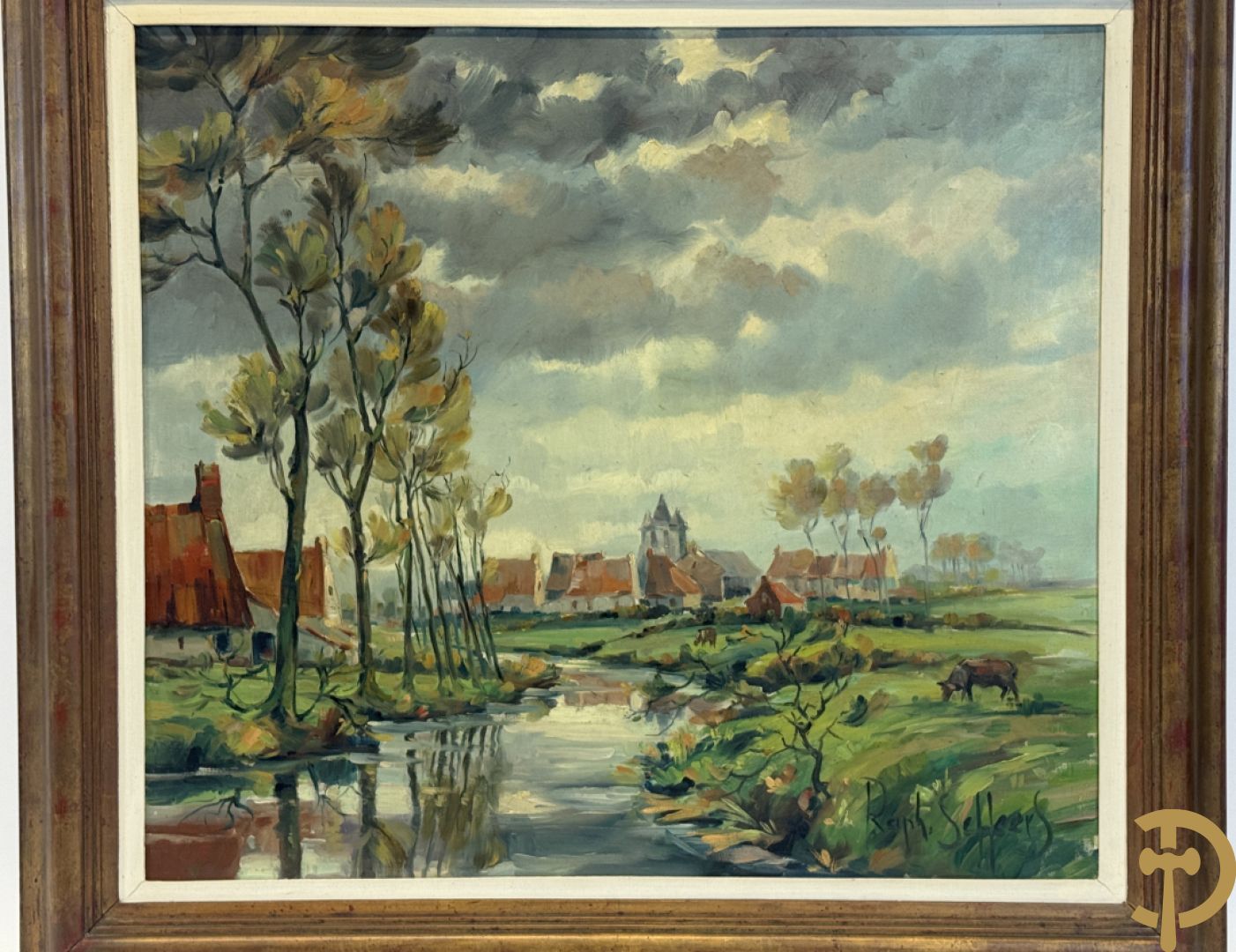 SCHEERS Raph. getekend 