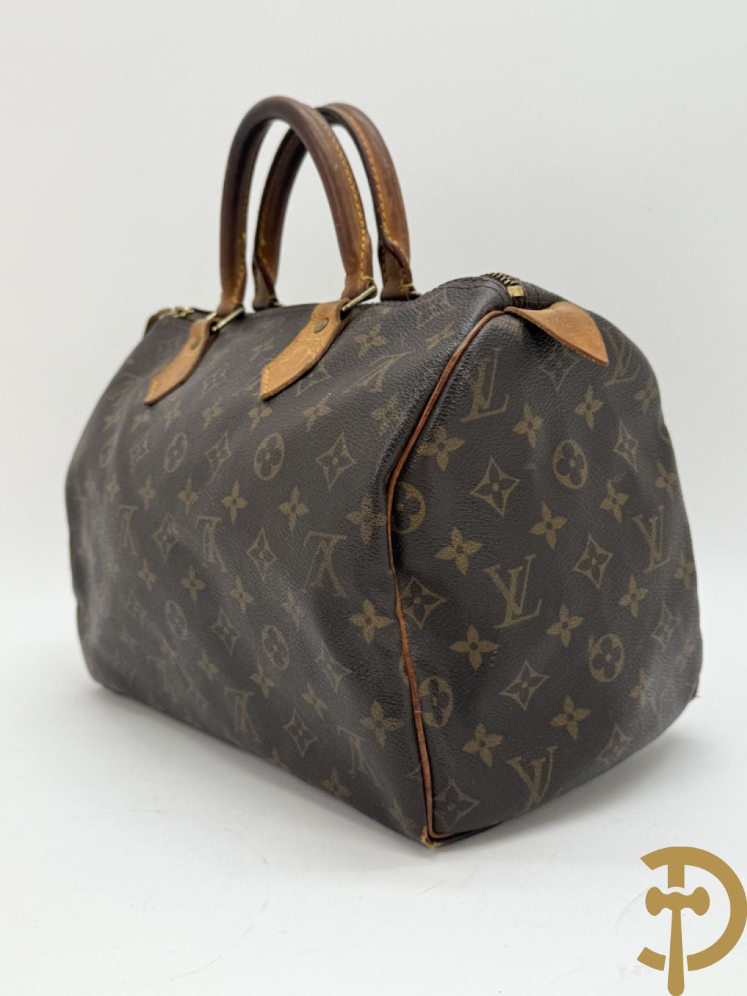 Kleine speedybag Louis Vuitton, binnenin gemerkt TH 0948