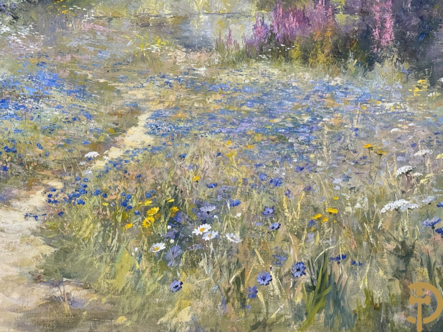 MESSELY P. getekend en verso gedateerd 