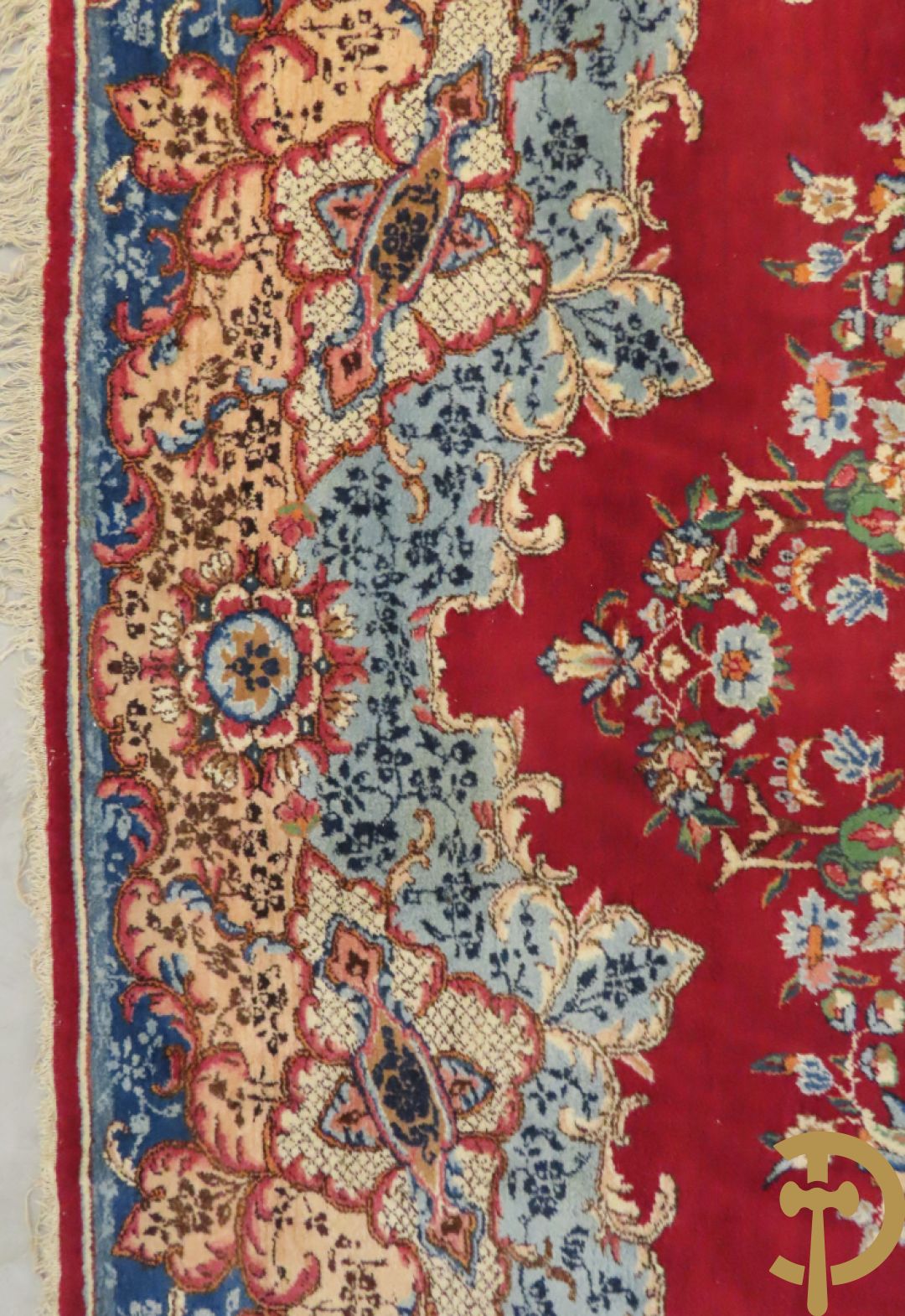 Oosters handgeknoopt tapijt Kirman Royal
