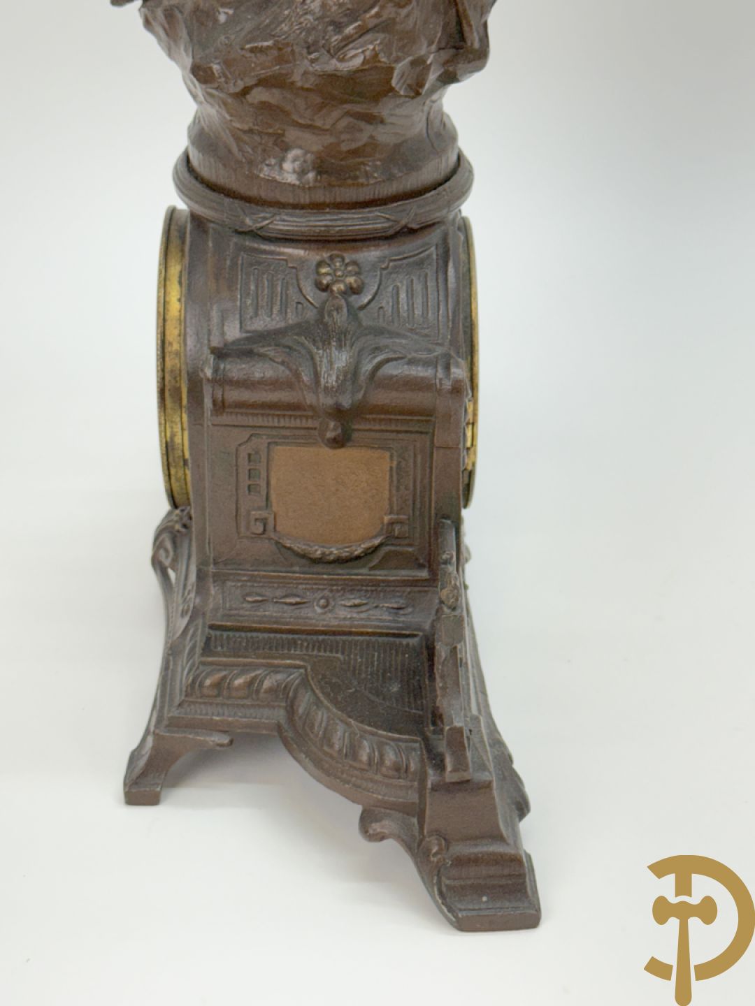 Driedelige zamak garnituur 