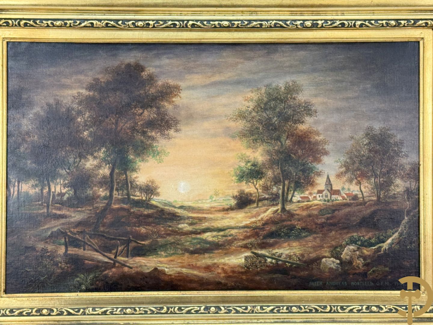 BOSTEELS Andreas Pater getekend OFM 1944 