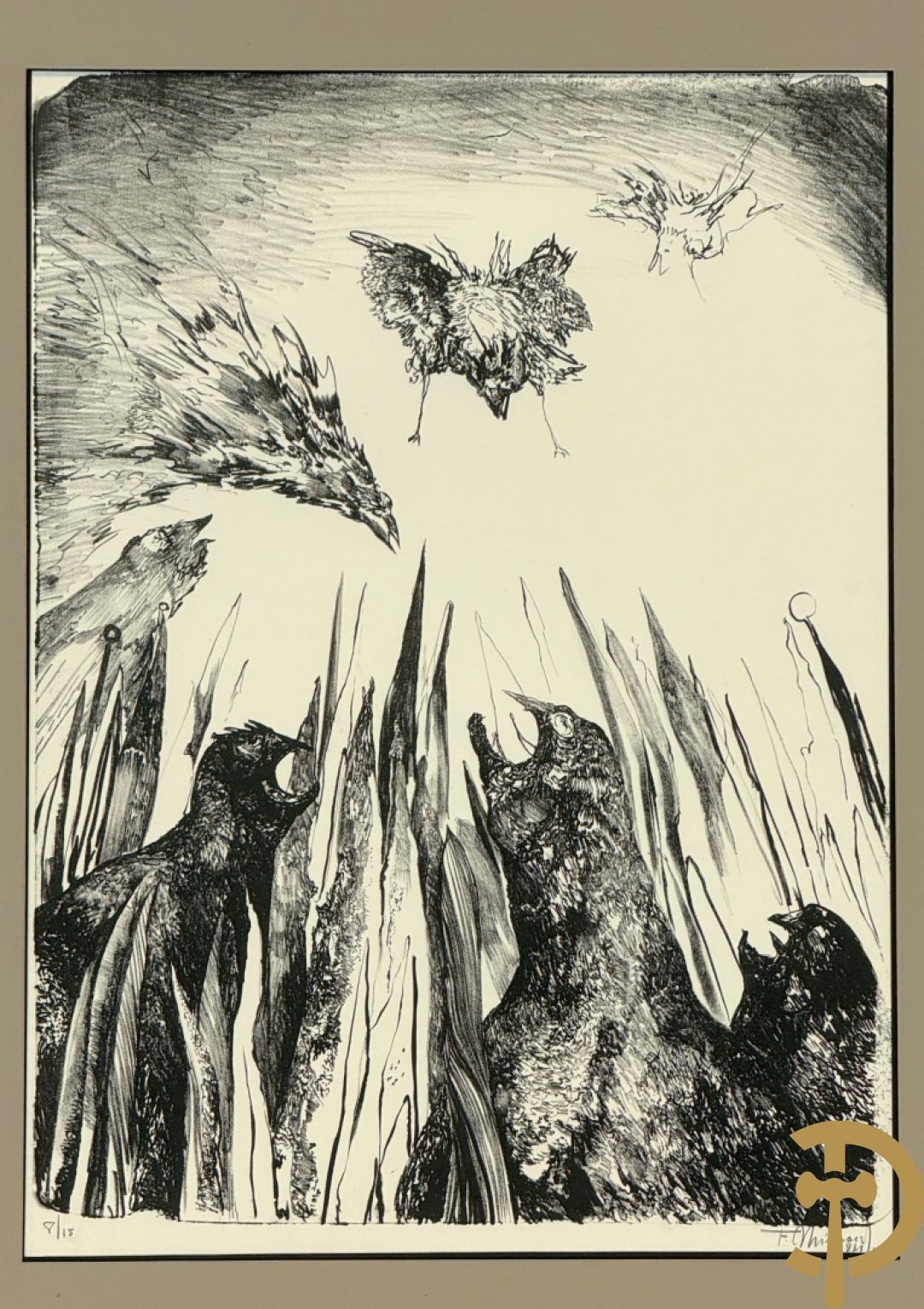 MINNAERT F. (Frans) getekend 1971 