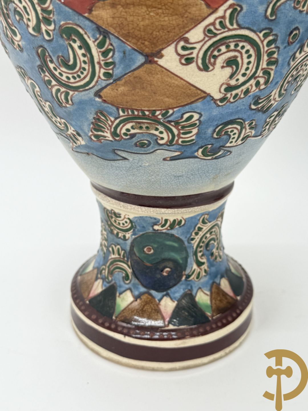 Paar Satsumat vazen met krijgertaferelen