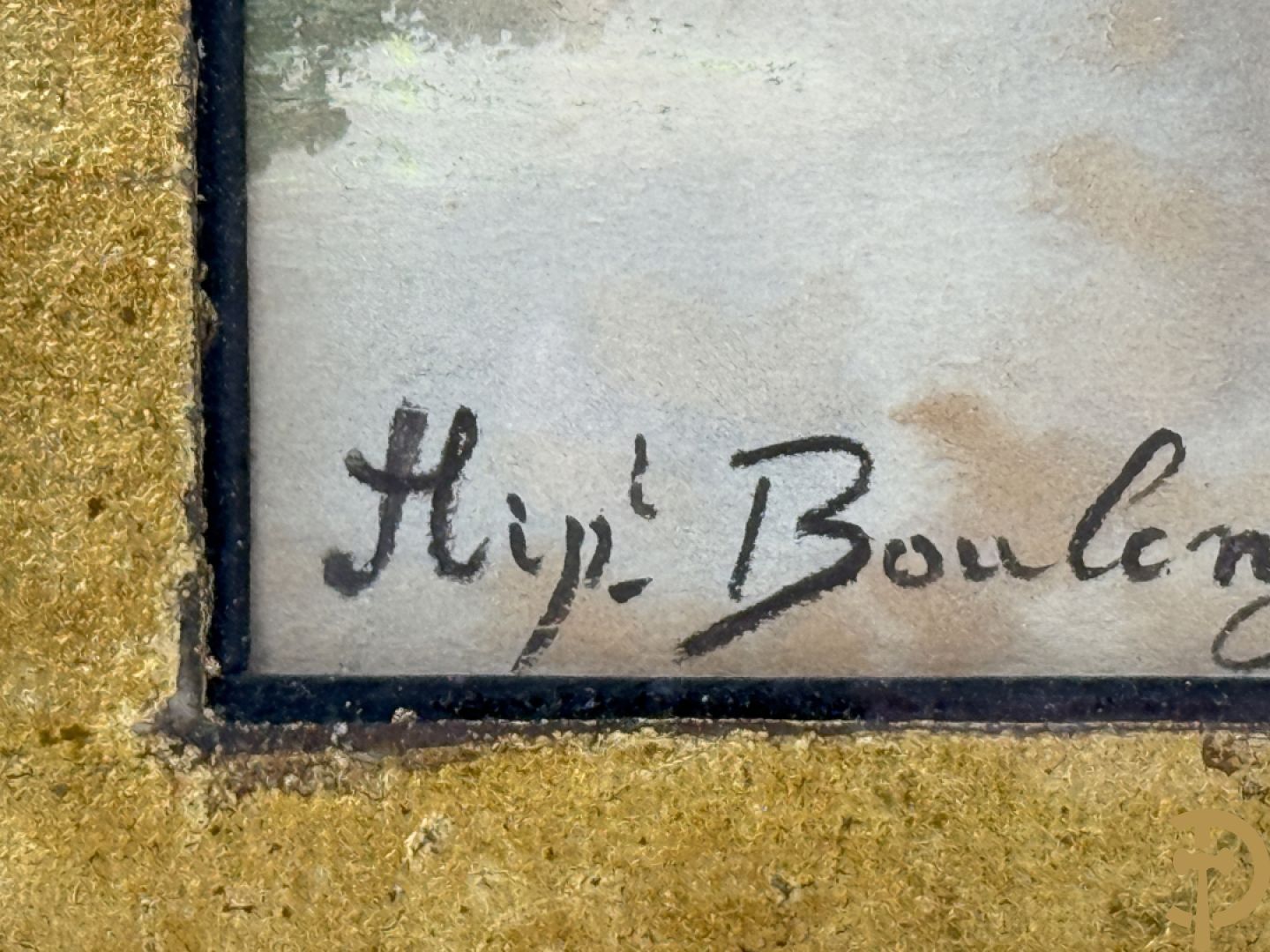 BOULANGER Hip.t getekend 