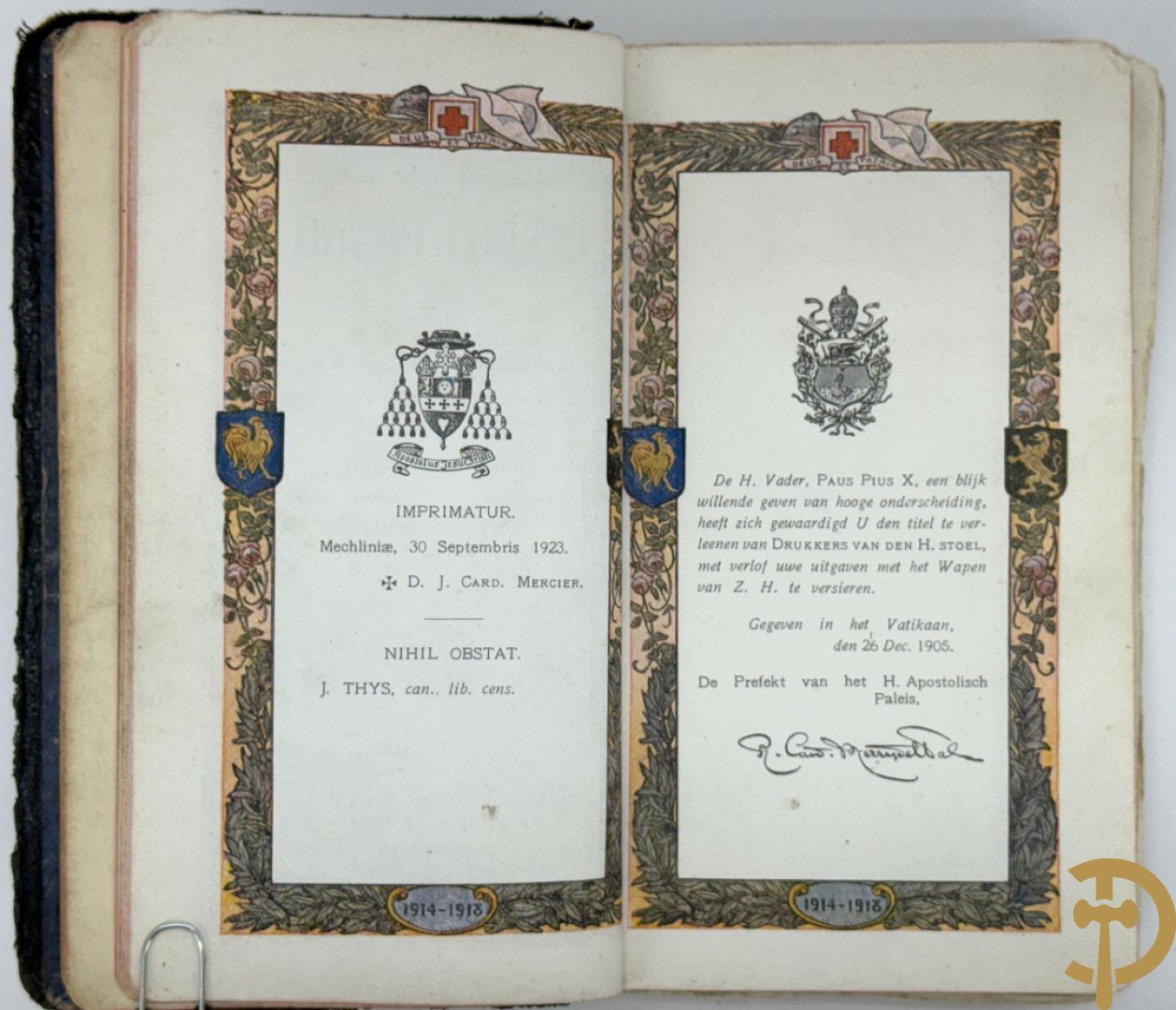 Collectie missal boekje van credo et pugno zeldzame editie 38/100