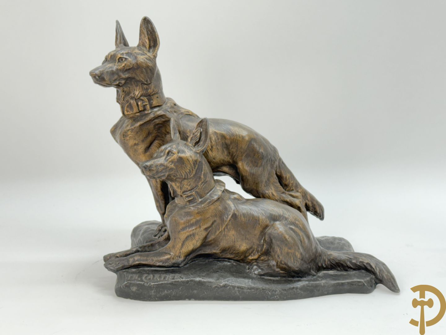 CARTIER Th. getekend 