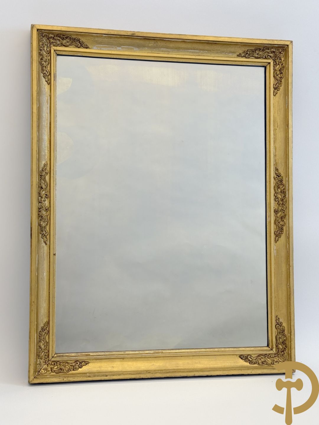 Vergulde Empire lijst met spiegel