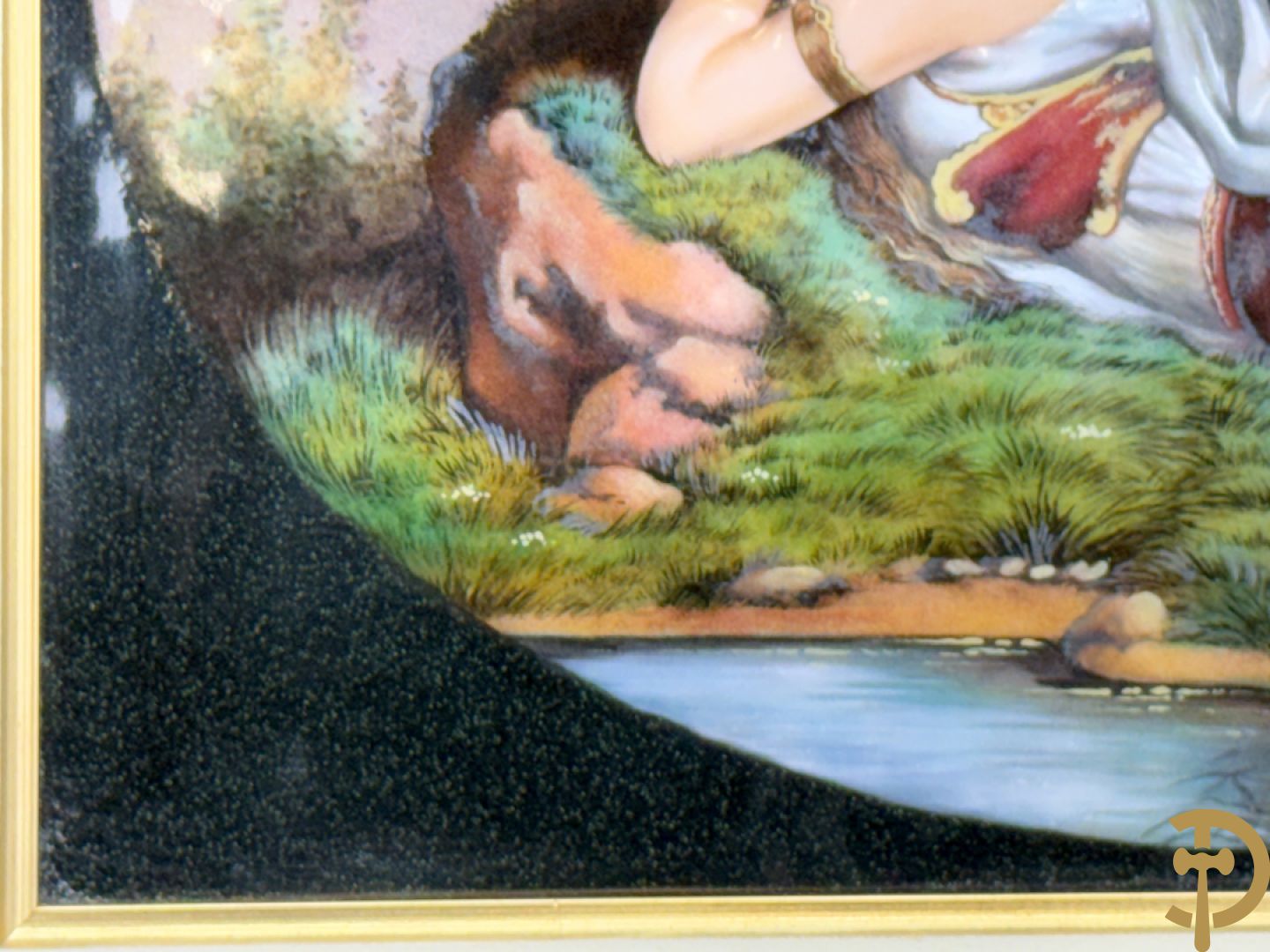 GRAFEUIL A. getekend Emaux de Limoges 