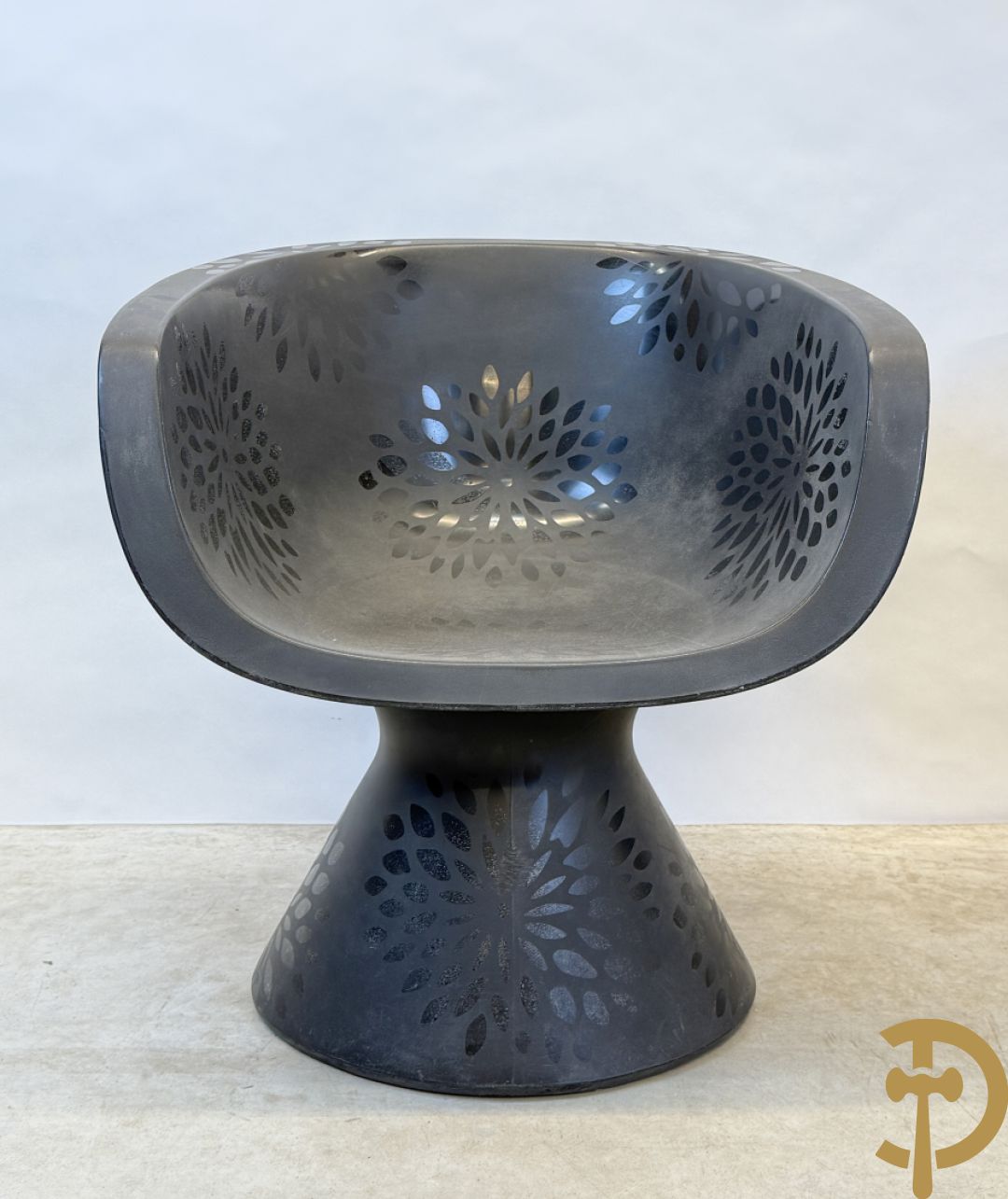 Paar plexi armzetels Zanotta, model Dora Outdoor