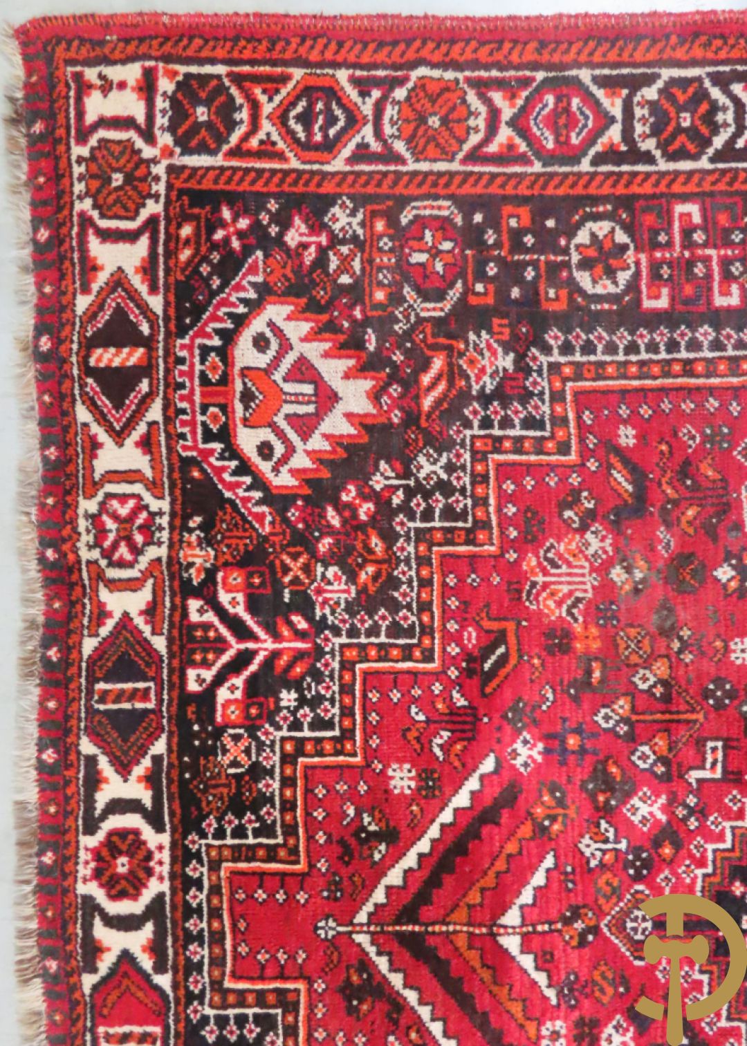 Oosters handgeknoopt tapijt Shiraz