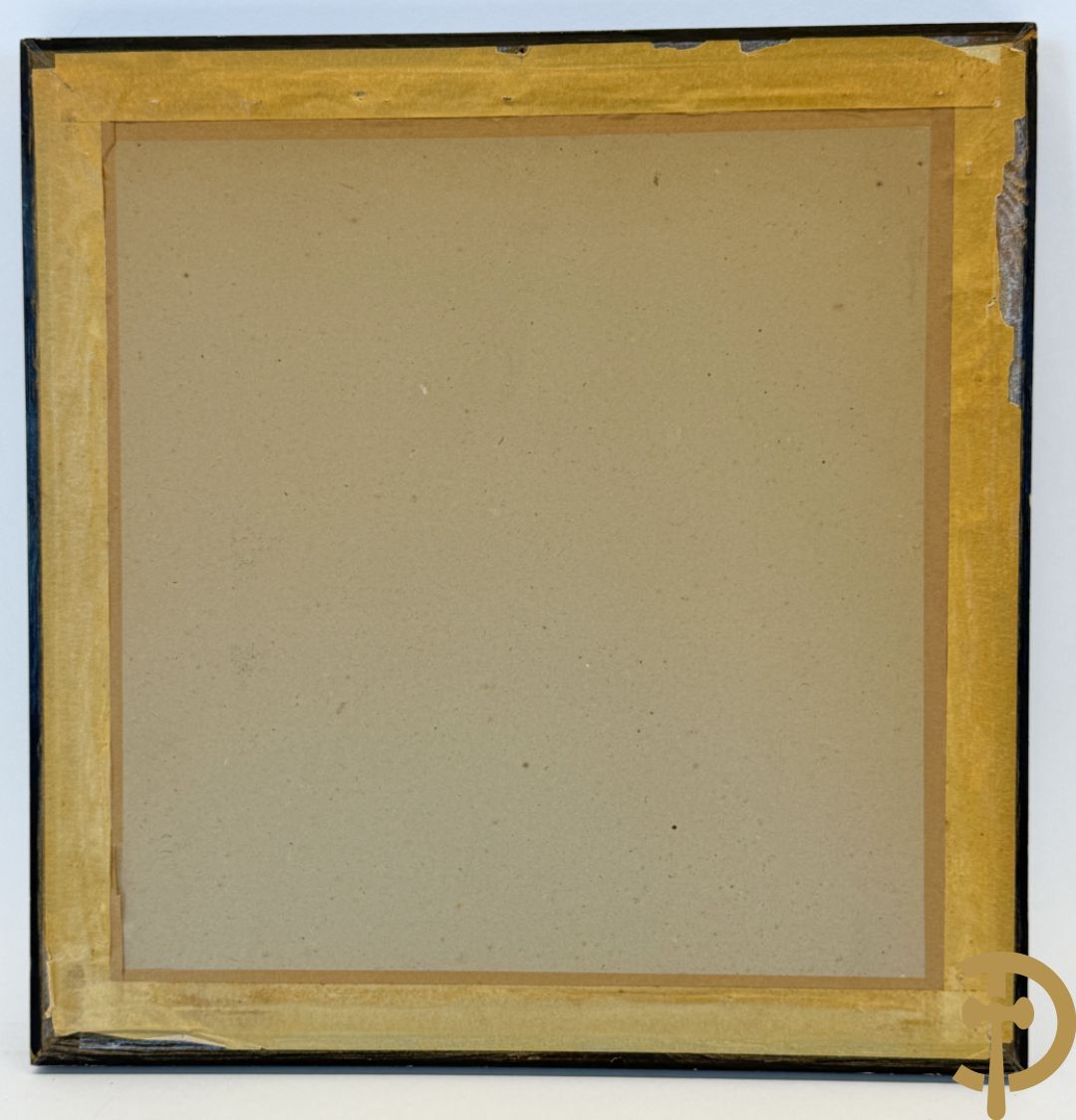 Drie ronde Aziatische zijdeschilderingen + Aziatische zijdeschildering