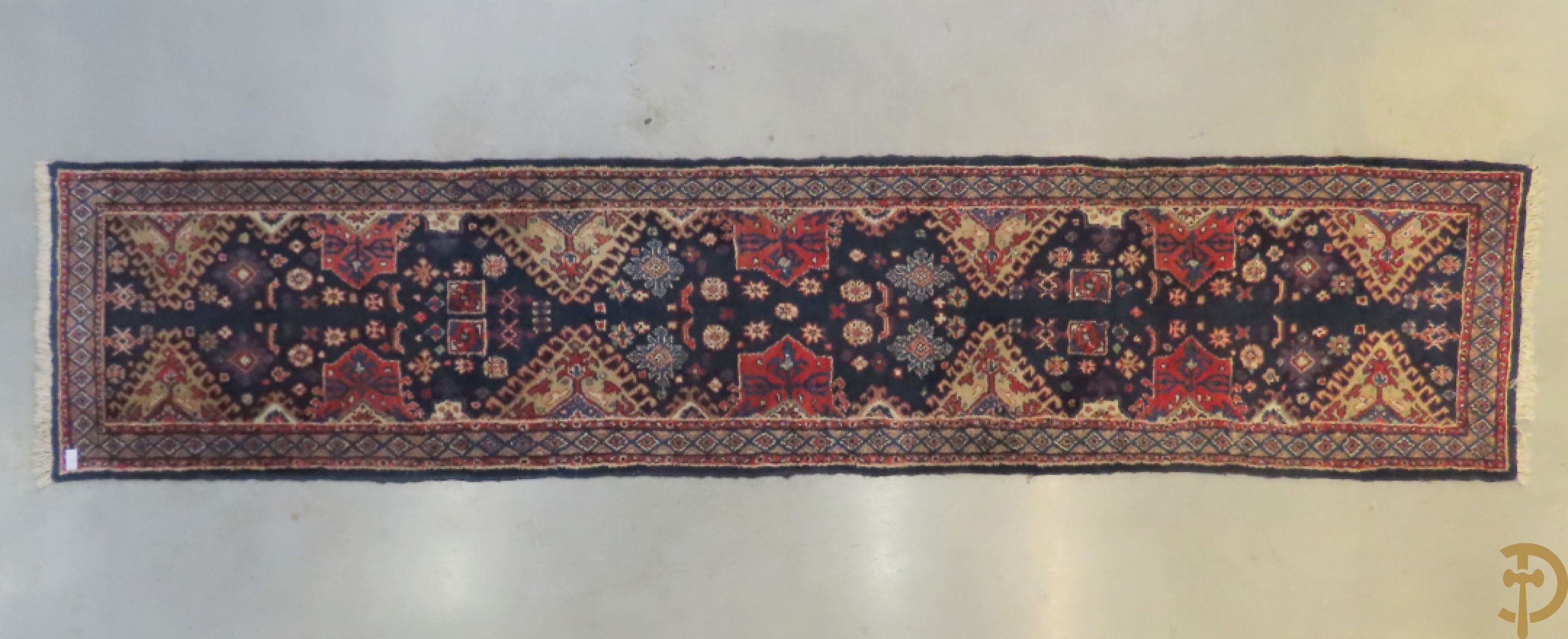 Oosterse handgeknoopte loper