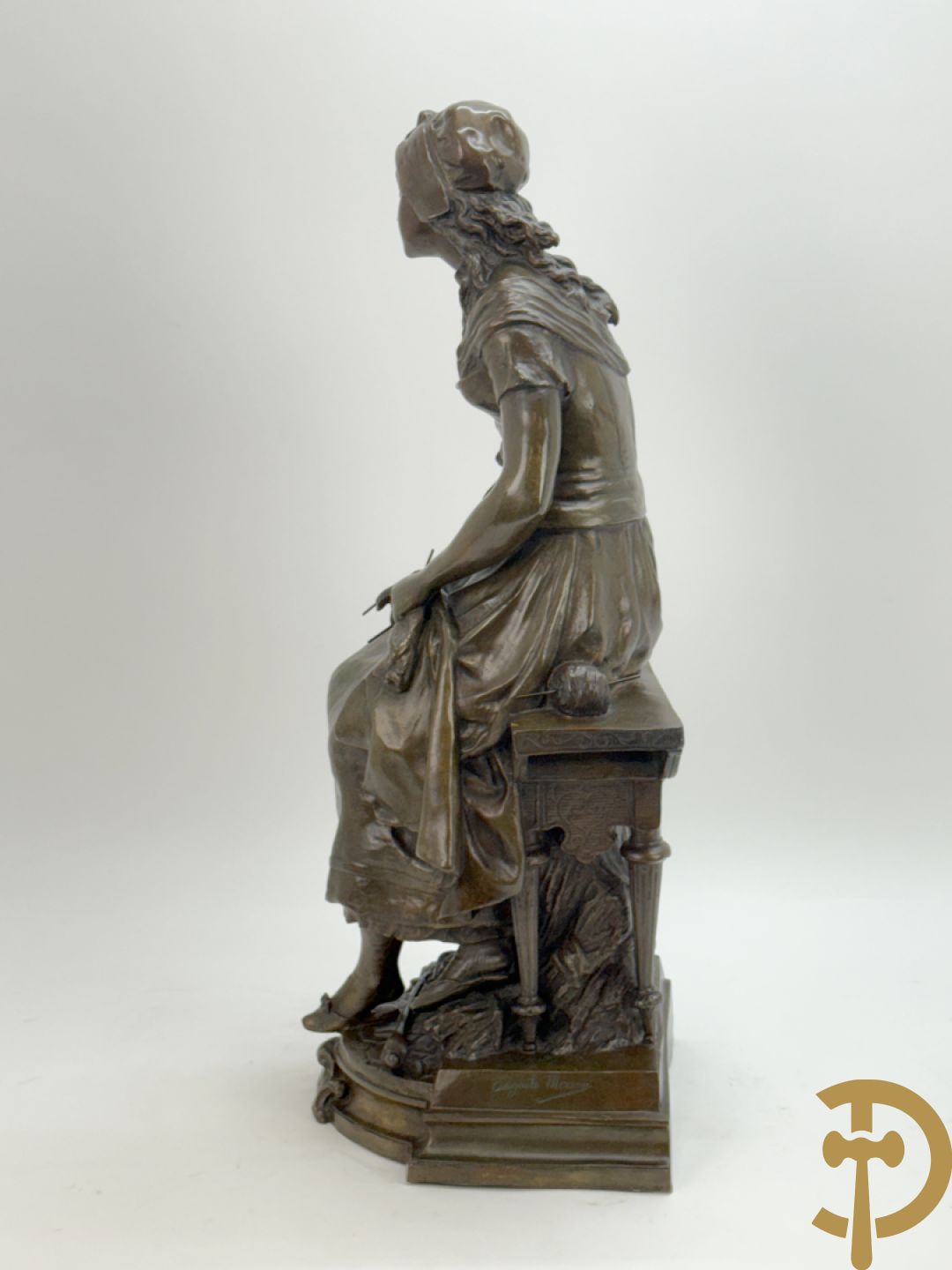 MOREAU Auguste getekend 