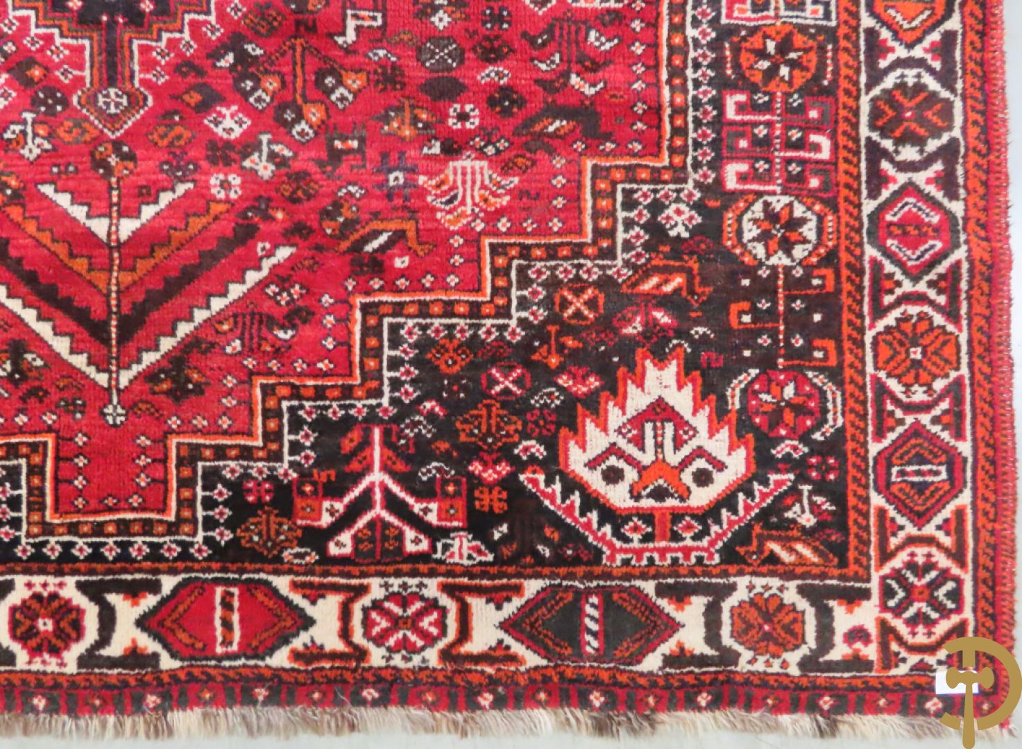 Oosters handgeknoopt tapijt Shiraz