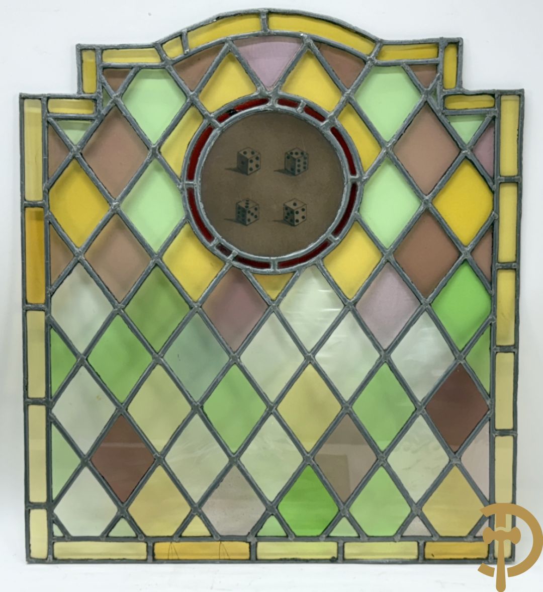 Twaalf loodramen met afbeeldingen van volksspelen