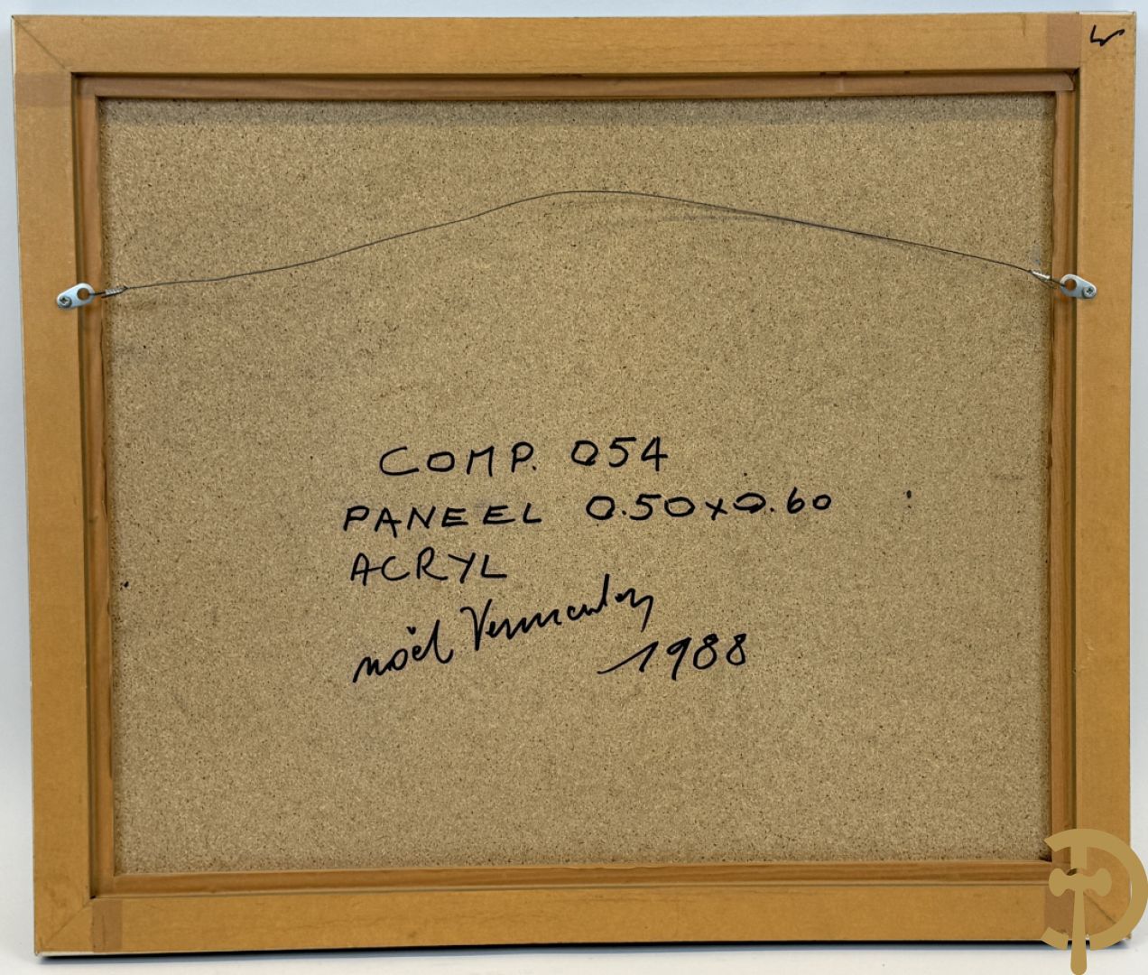 VERMEULEN NOËL getekend verso 1988 