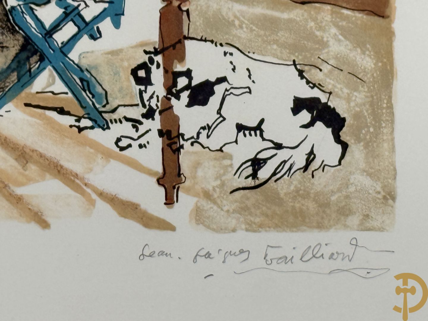 GAILLIARD Jean Jacques getekend 