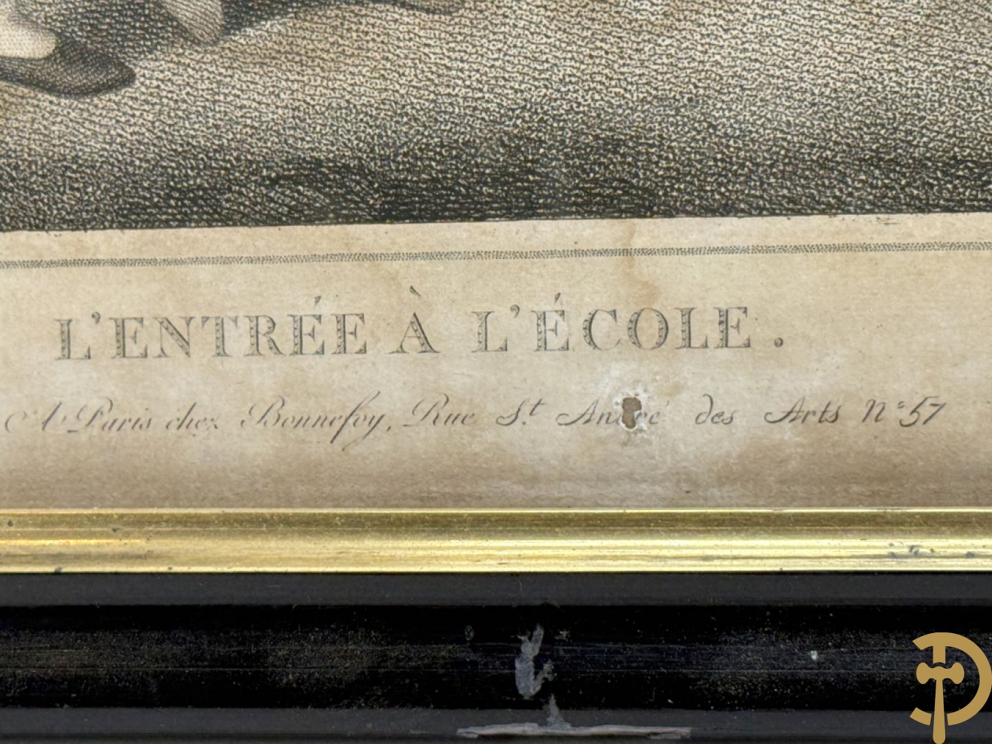 Zes oude gravures met kinderthema