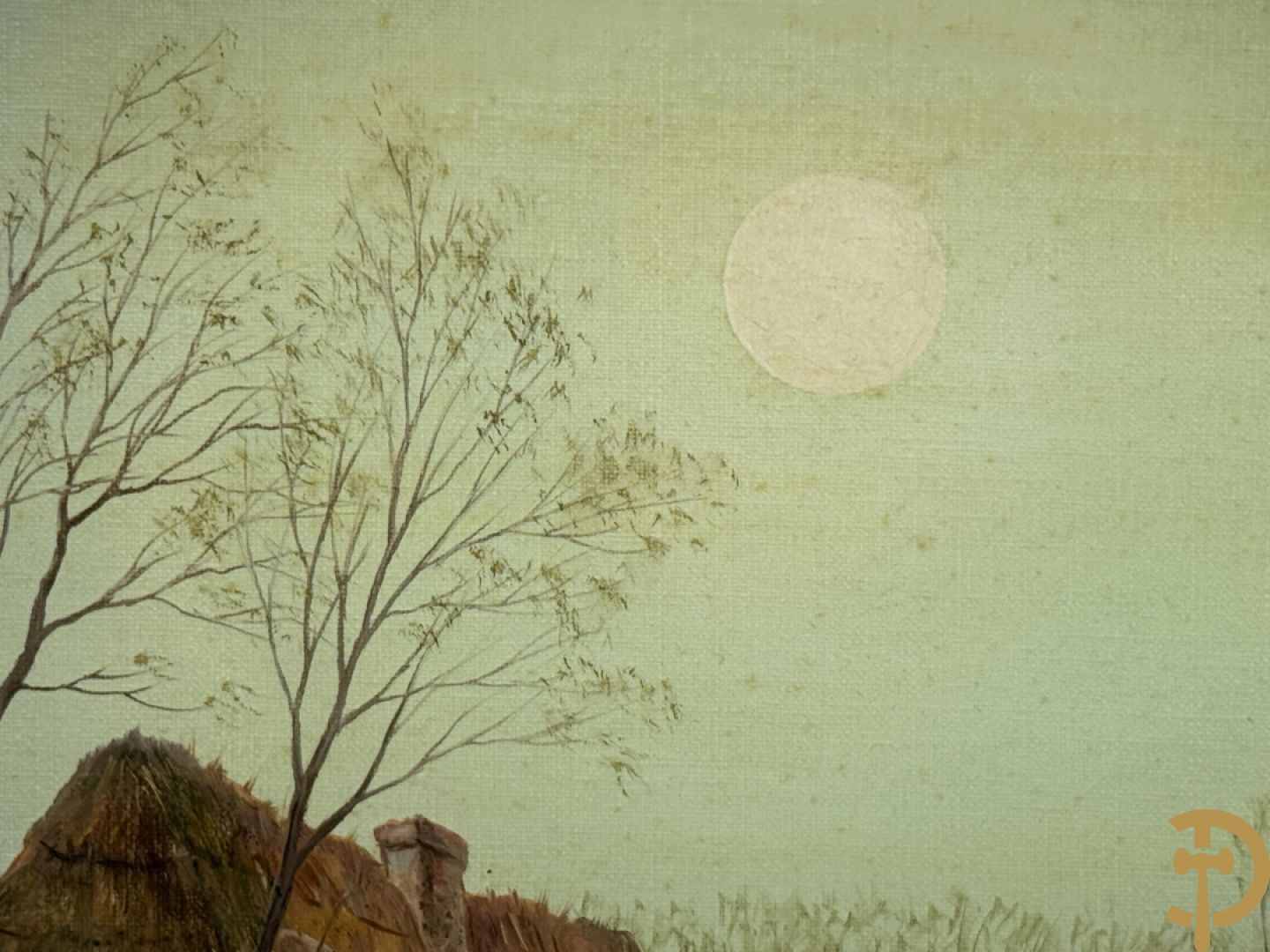 GILLIS Leopold van (G.L. gemonogrammeerd) 1975 gedateerd achteraan 