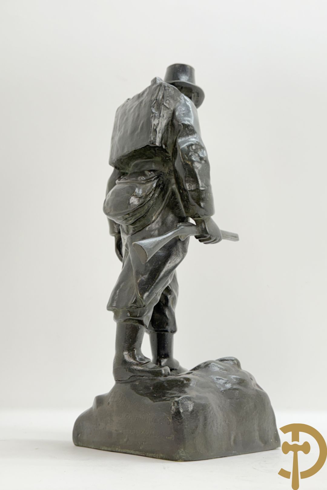 DELCORTE J. getekend - Rue du Frondispisce 43 Bruxelles 